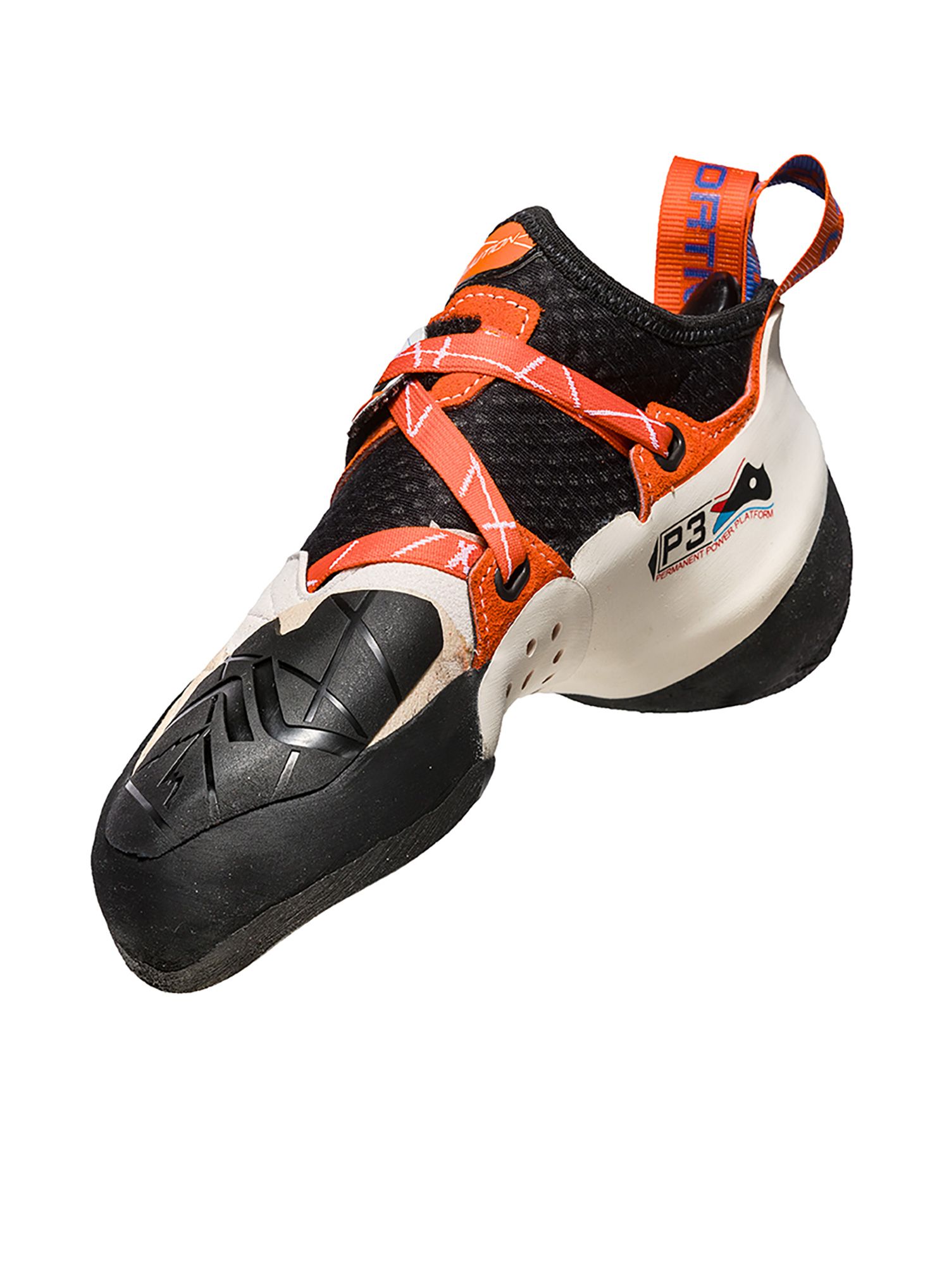 Ženske penjačke cipele La Sportiva Solution - white/lily orange