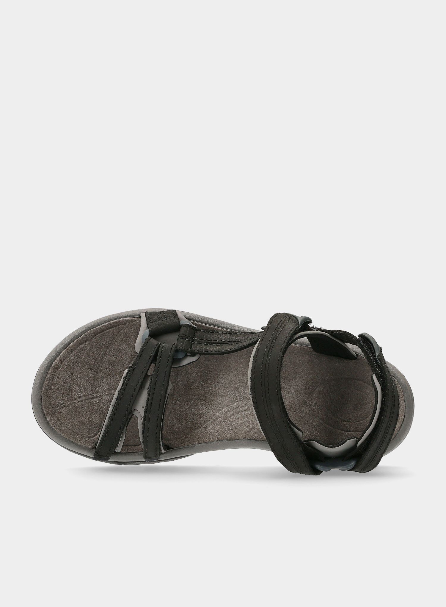 Ženske planinarske sandale Teva Terra Fi Lite Leather - black