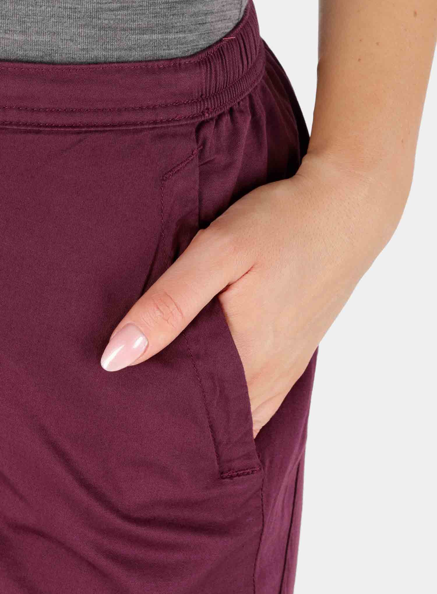 Ženske hlače Black Diamond Notion Pants - plum