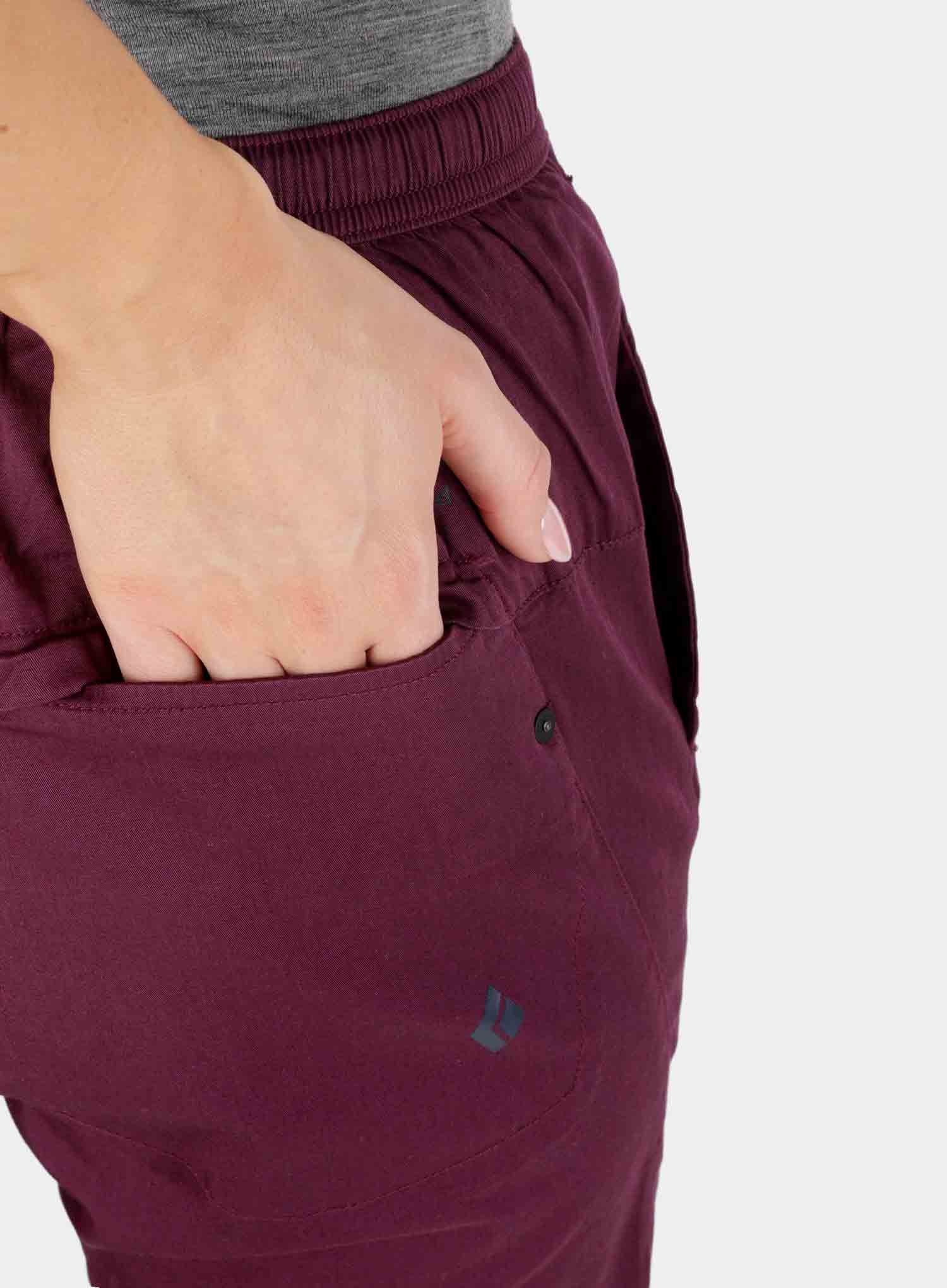 Ženske hlače Black Diamond Notion Pants - plum
