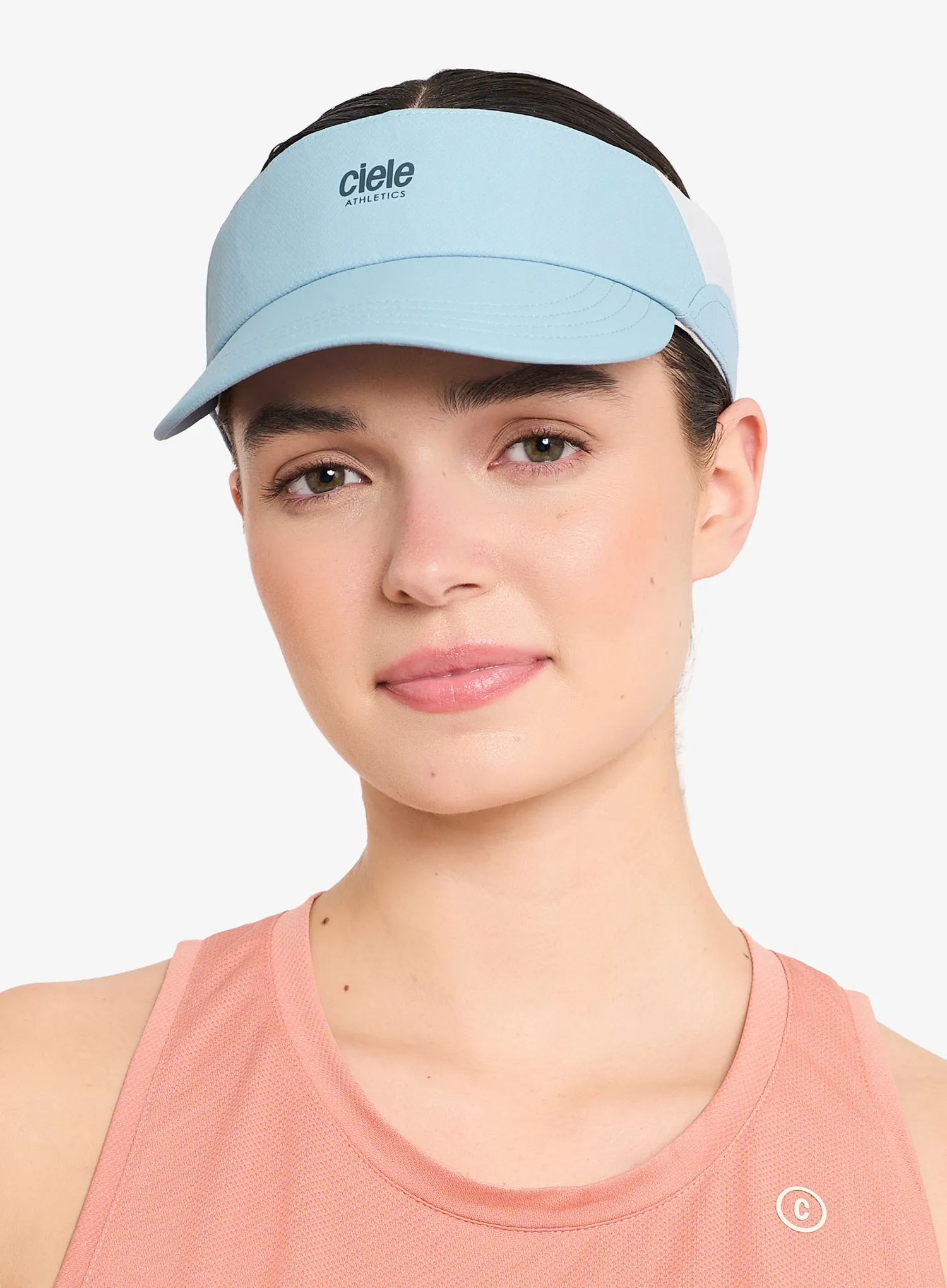 Vizir za trčanje Ciele FST Visor SC Classic Athletics SL - chambray