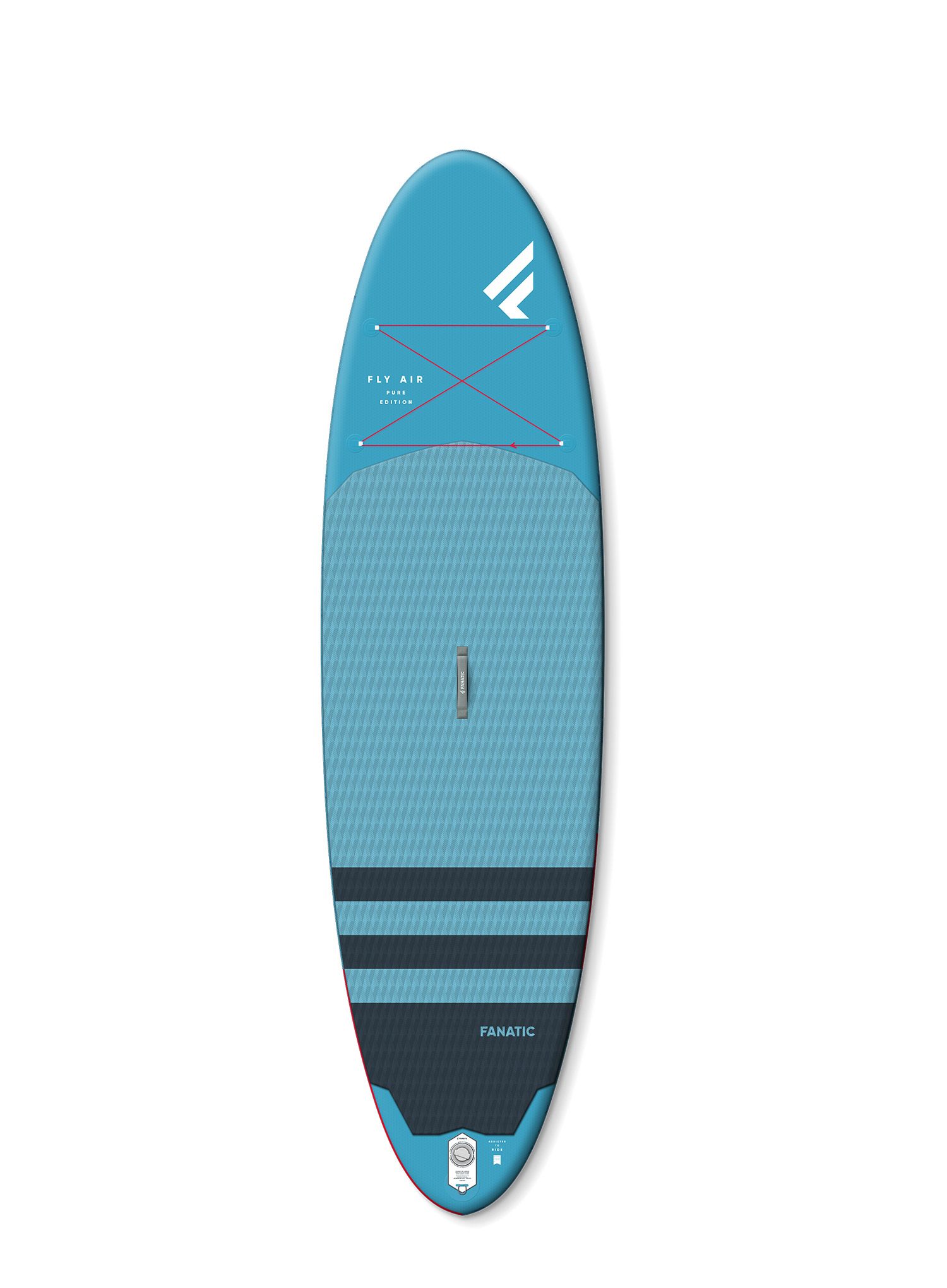Daska SUP Fanatic Fly Air Pure 9'8 - blue