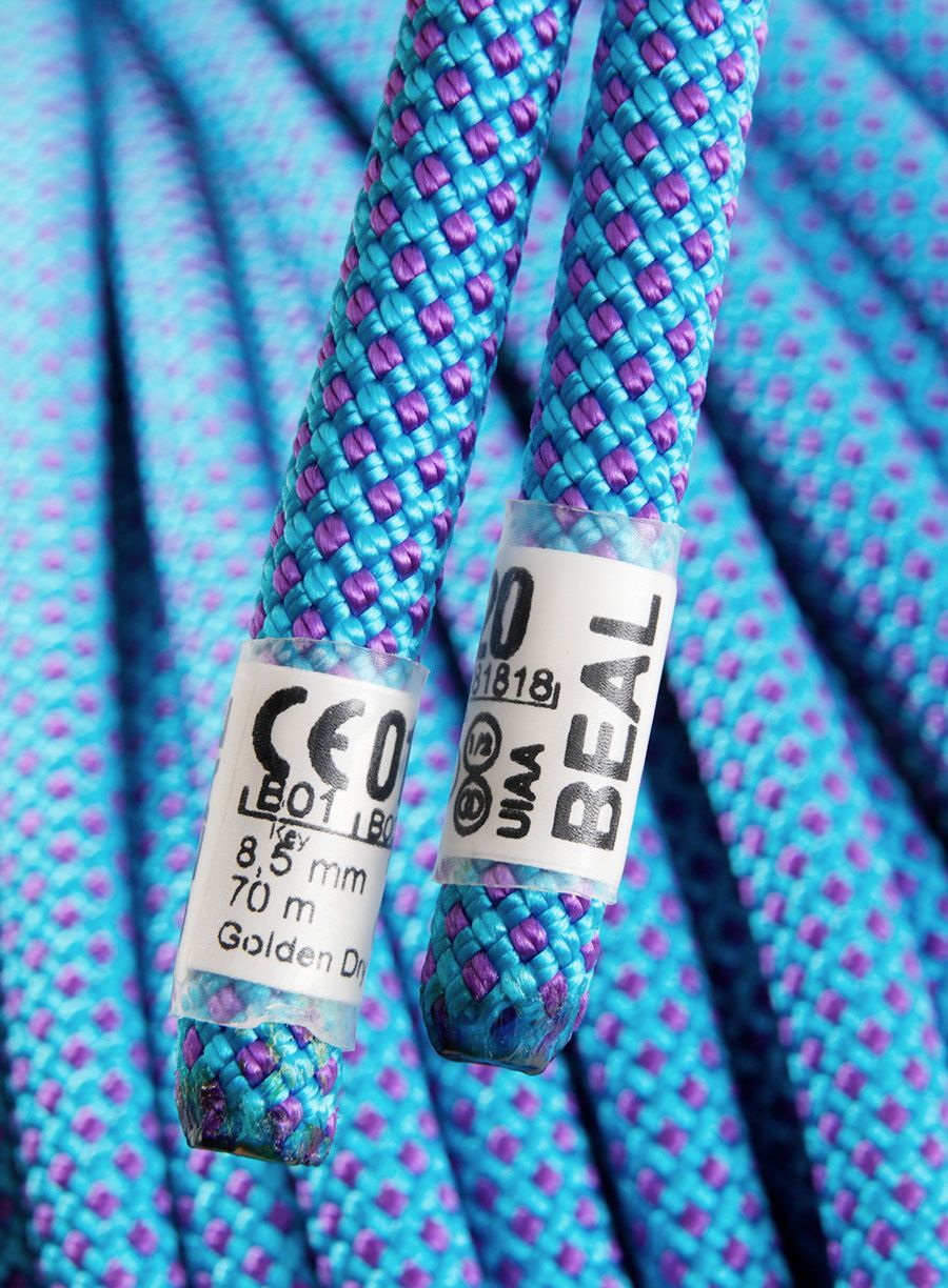 Dinamičko uže Beal Opera 8,5 mm 70 m Unicore Golden Dry - blue