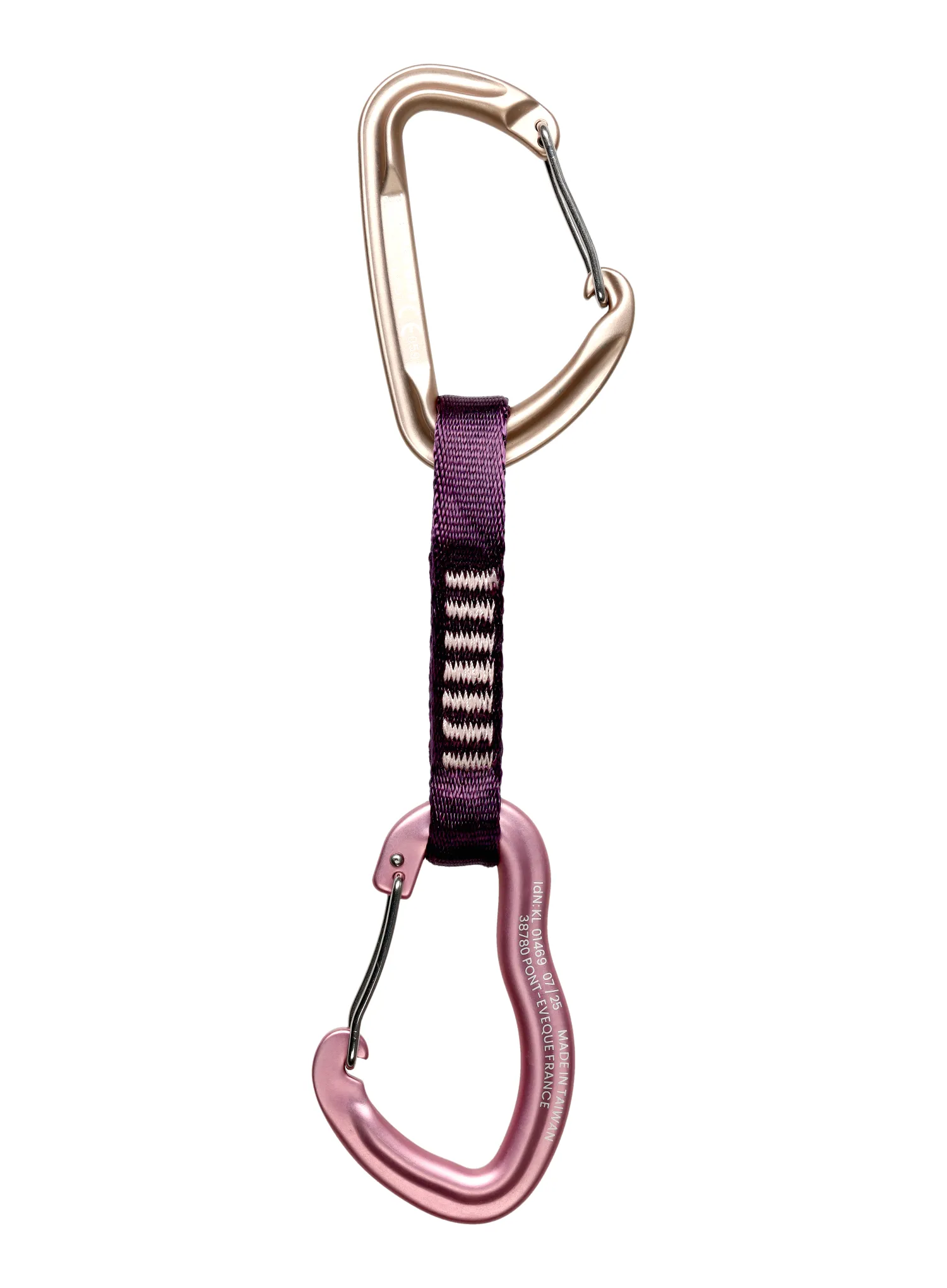 Penjački komplet Beal Pulp 11 cm - pink