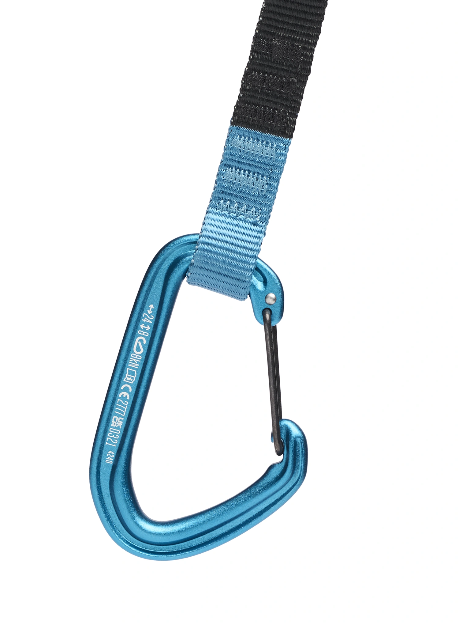 Penjački komplet Black Diamond HotWire Quickdraw 12cm - desert sky