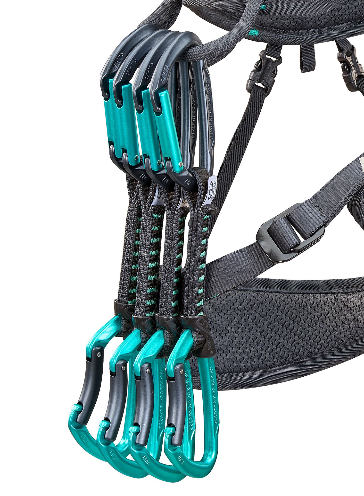 Penjački komplet Climbing Technology/SKYLOTEC Lime B Set DY 12 cm - anthracite/blue marine