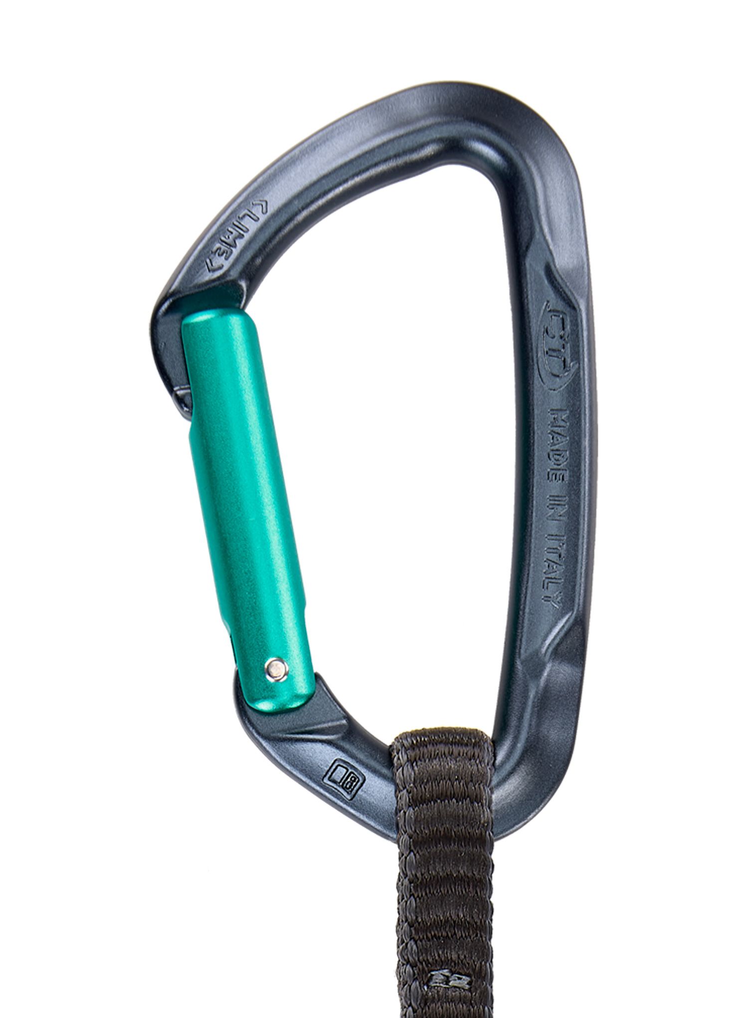 Penjački komplet Climbing Technology/SKYLOTEC Lime B Set DY 22 cm - anthracite/blue marine