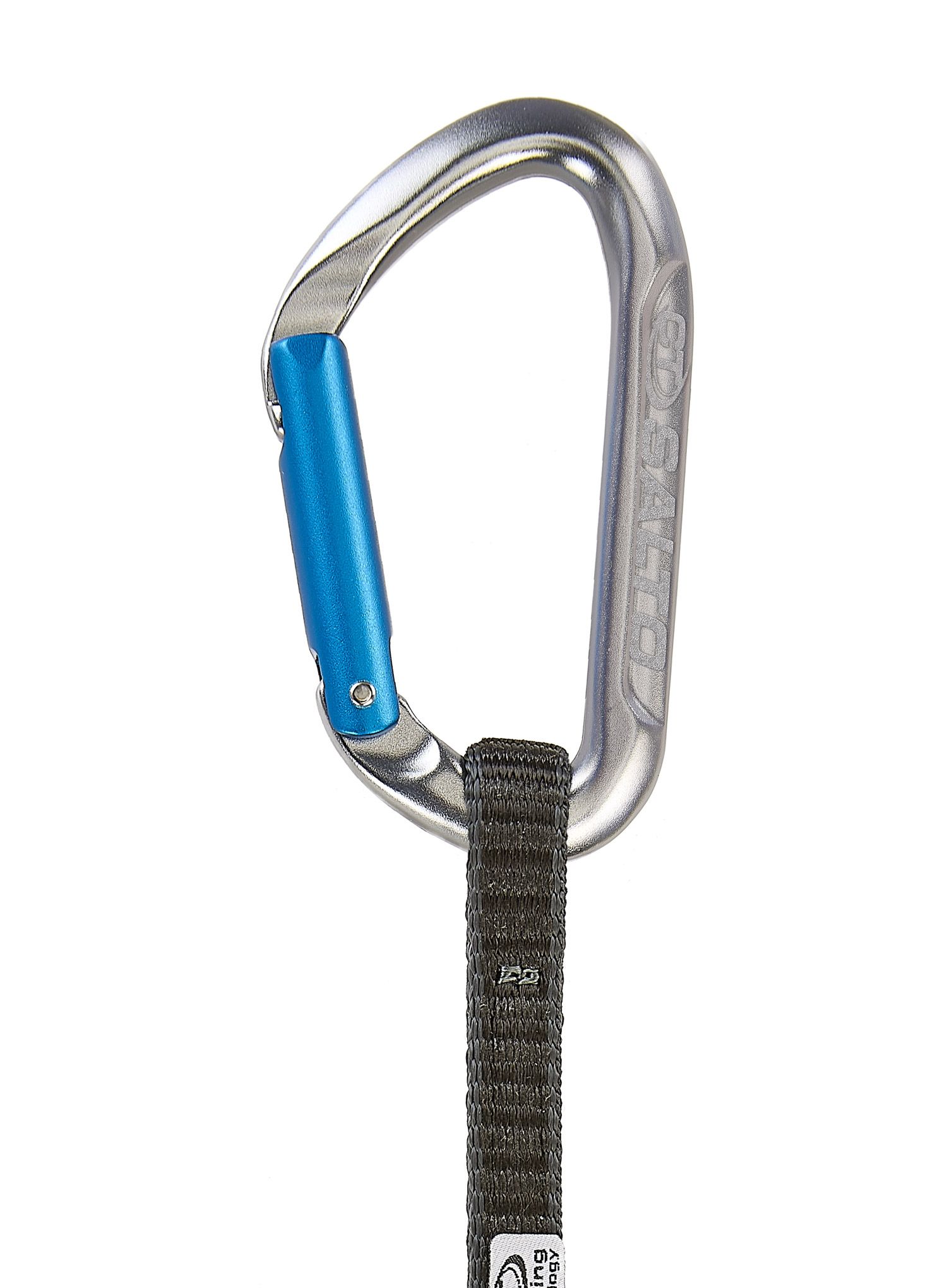 Penjački komplet Climbing Technology/SKYLOTEC Salto Set UL 17 cm - titanium/electricblue