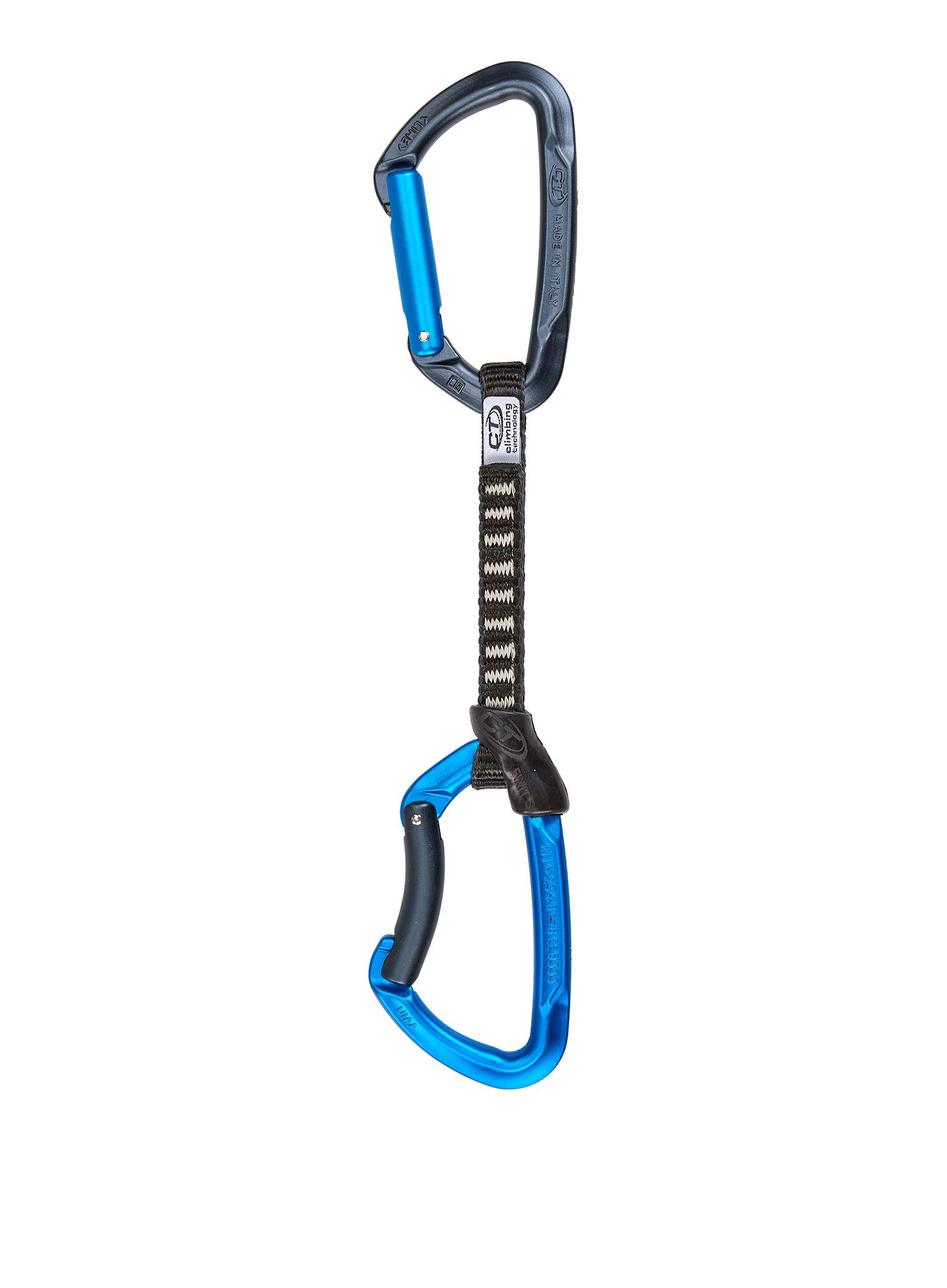 Penjački komplet Climbing Technology/SKYLOTEC Lime B Set DY 12 cm - anthracite/blue electric