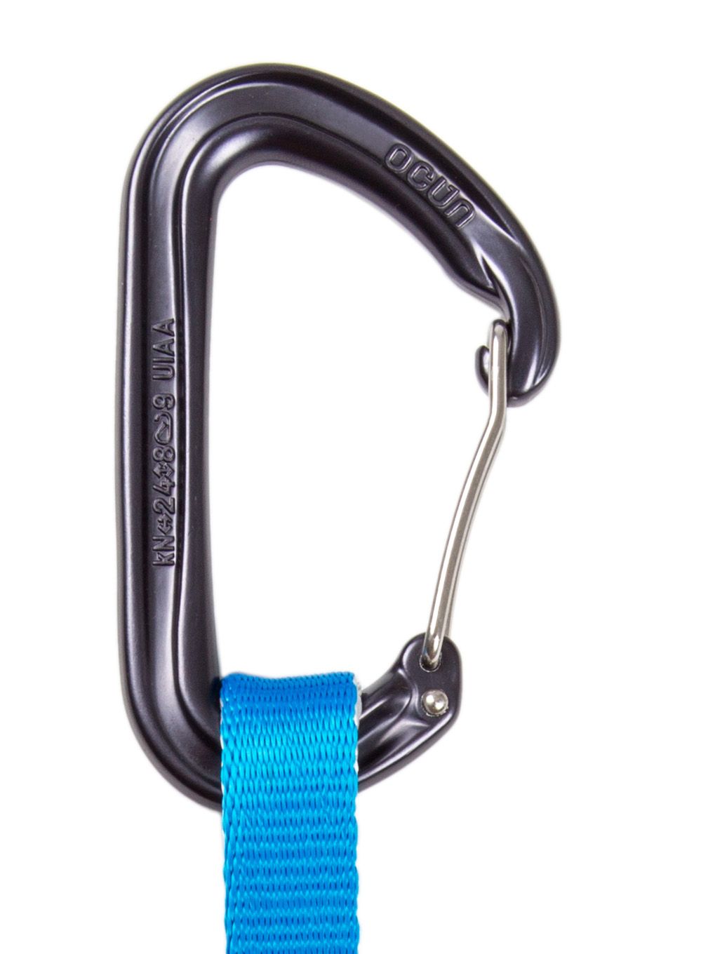 Penjački komplet Ocun Hawk QD Wire Eco-Pes 16 mm 15 cm - blue