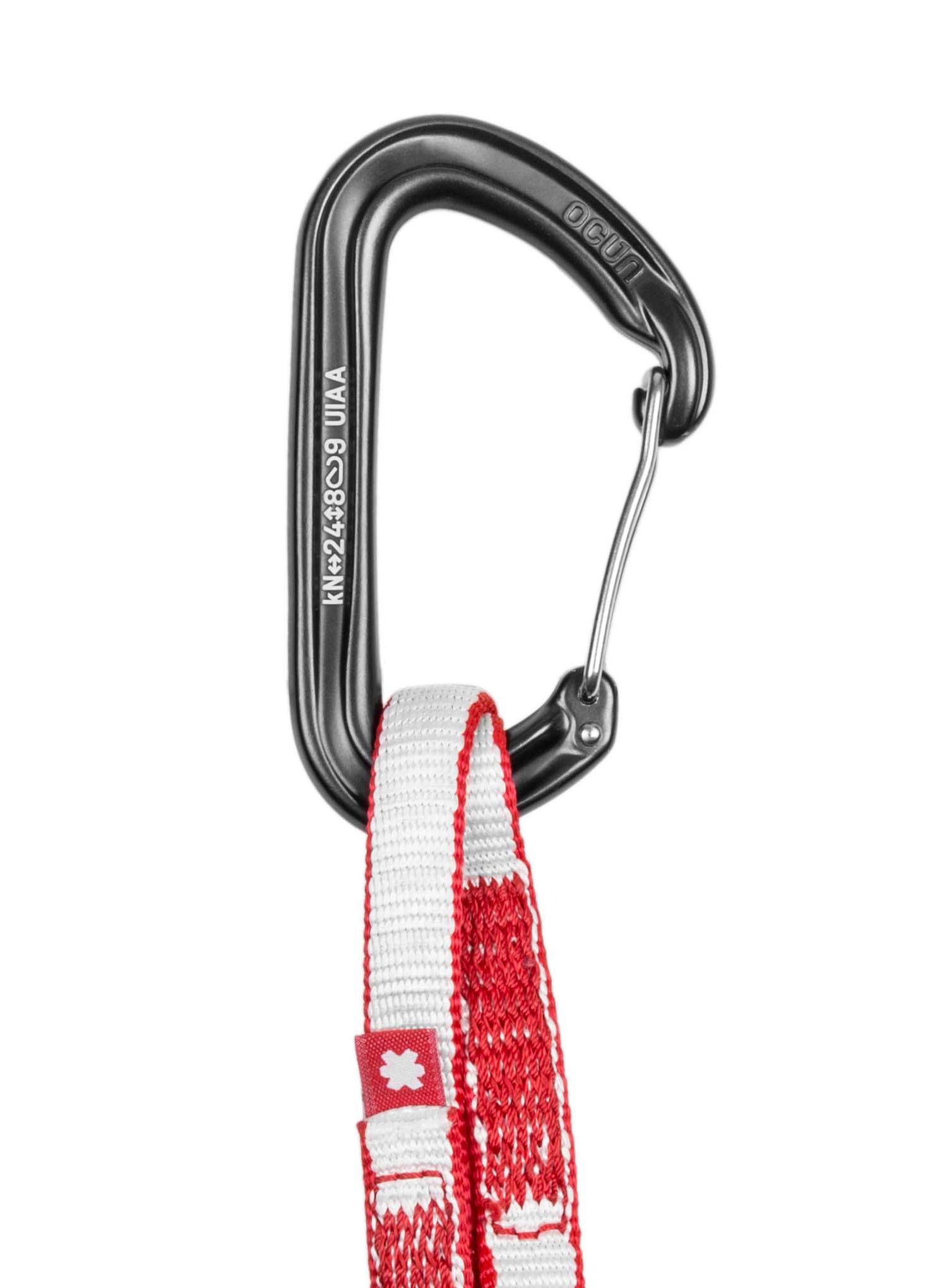 Penjački komplet Ocun Hawk Wire ST-Sling Set Dyn 12 mm 40 cm - red