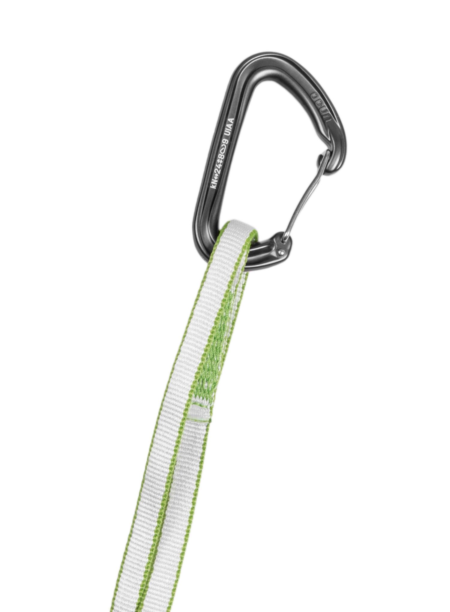 Penjački komplet Ocun Hawk Wire ST-Sling Set Dyn 12 mm 80 cm - green
