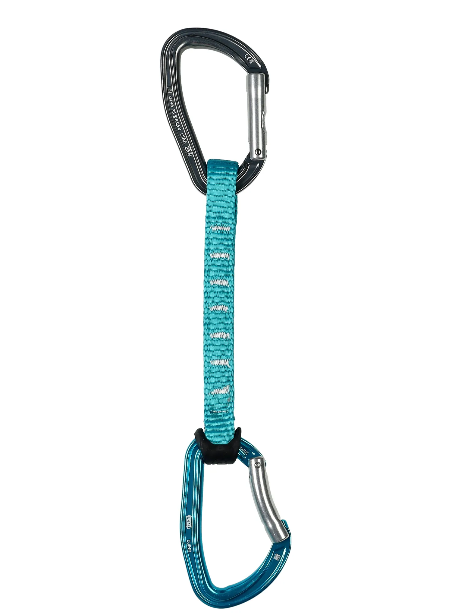 Penjački komplet Petzl Djinn Acess 17 cm - turquoise