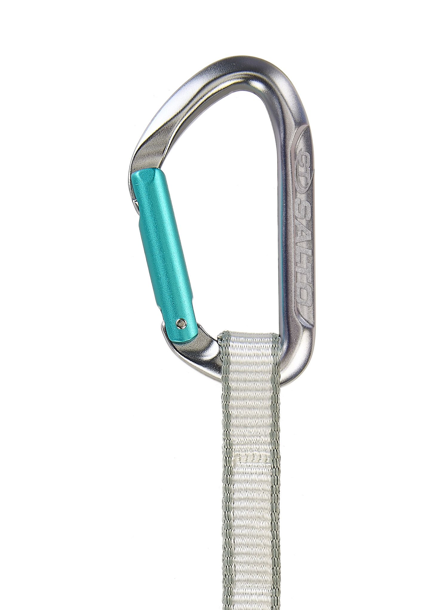 Penjački komplet Climbing Technology/SKYLOTEC Salto Set NY 22 cm - titanium/acquamarine