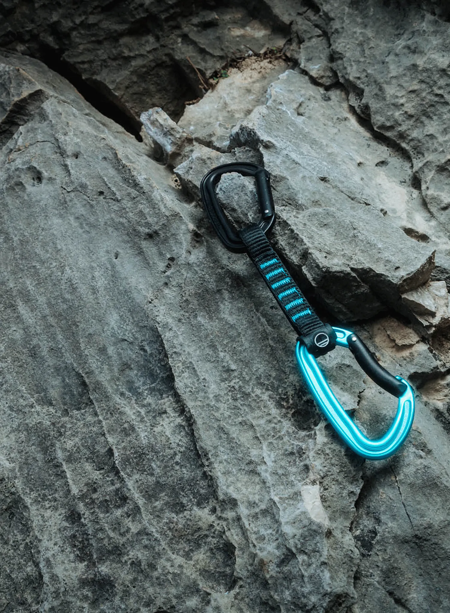 Penjački komplet Wild Country Wildsport Quickdraw 17 cm - black/turquoise