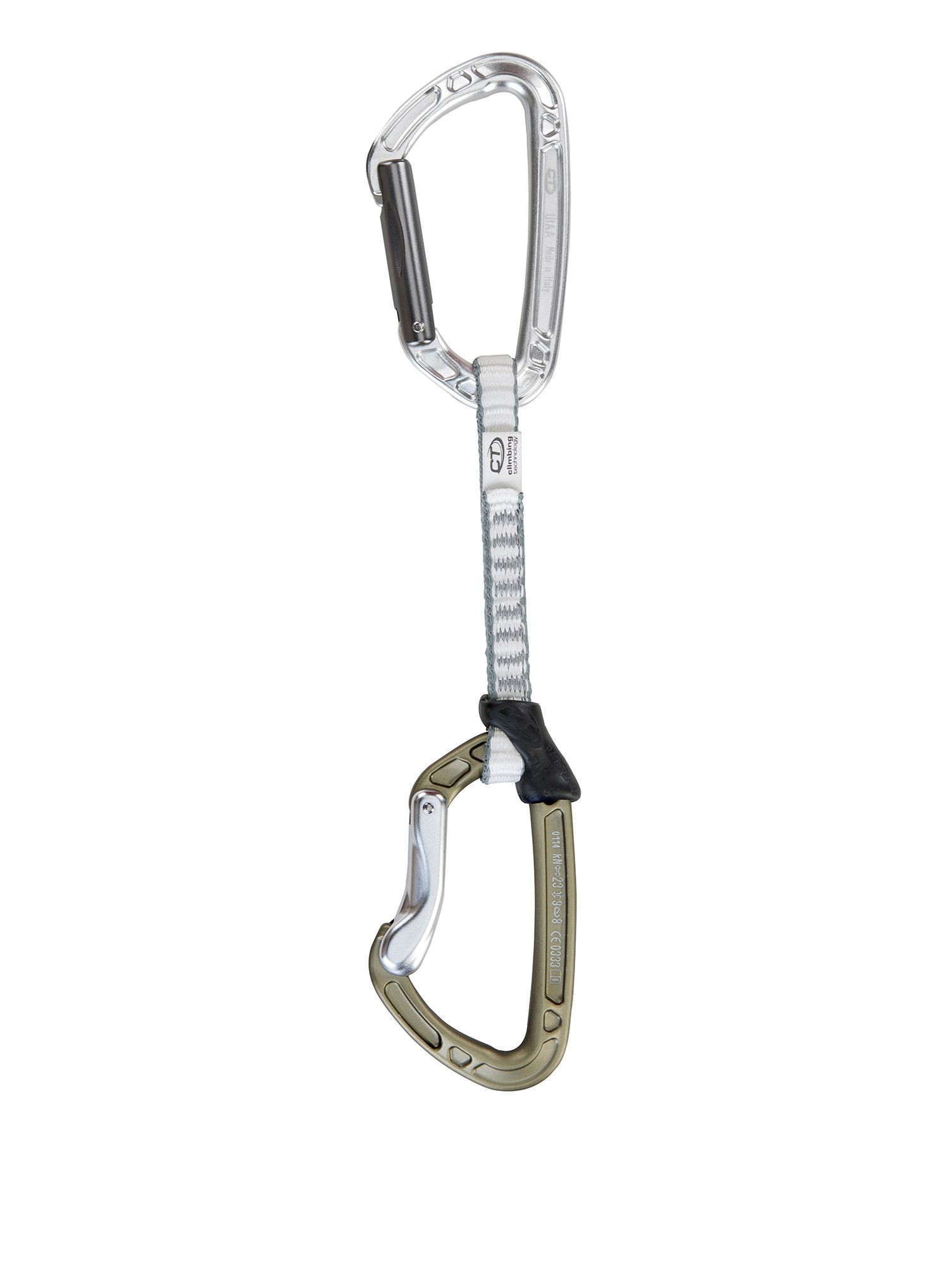 Penjački komplet Climbing Technology Aerial PRO Set DY HC 12 cm - silver/brown