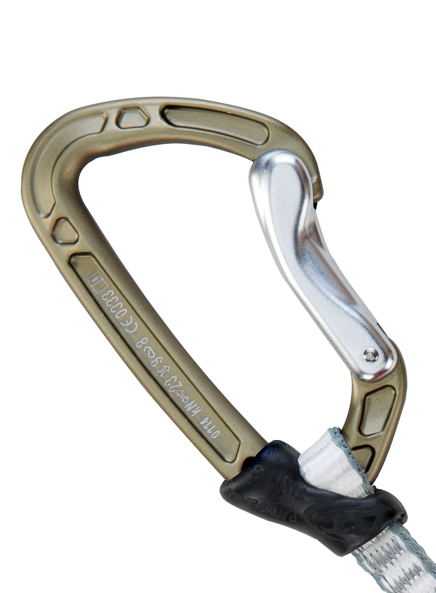 Penjački komplet Climbing Technology Aerial Pro DY HC Set 22cm - silver/hard coating