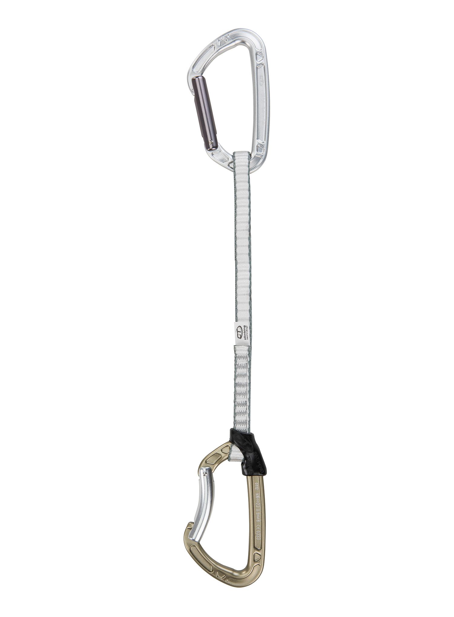 Penjački komplet Climbing Technology Aerial Pro DY HC Set 22cm - silver/hard coating