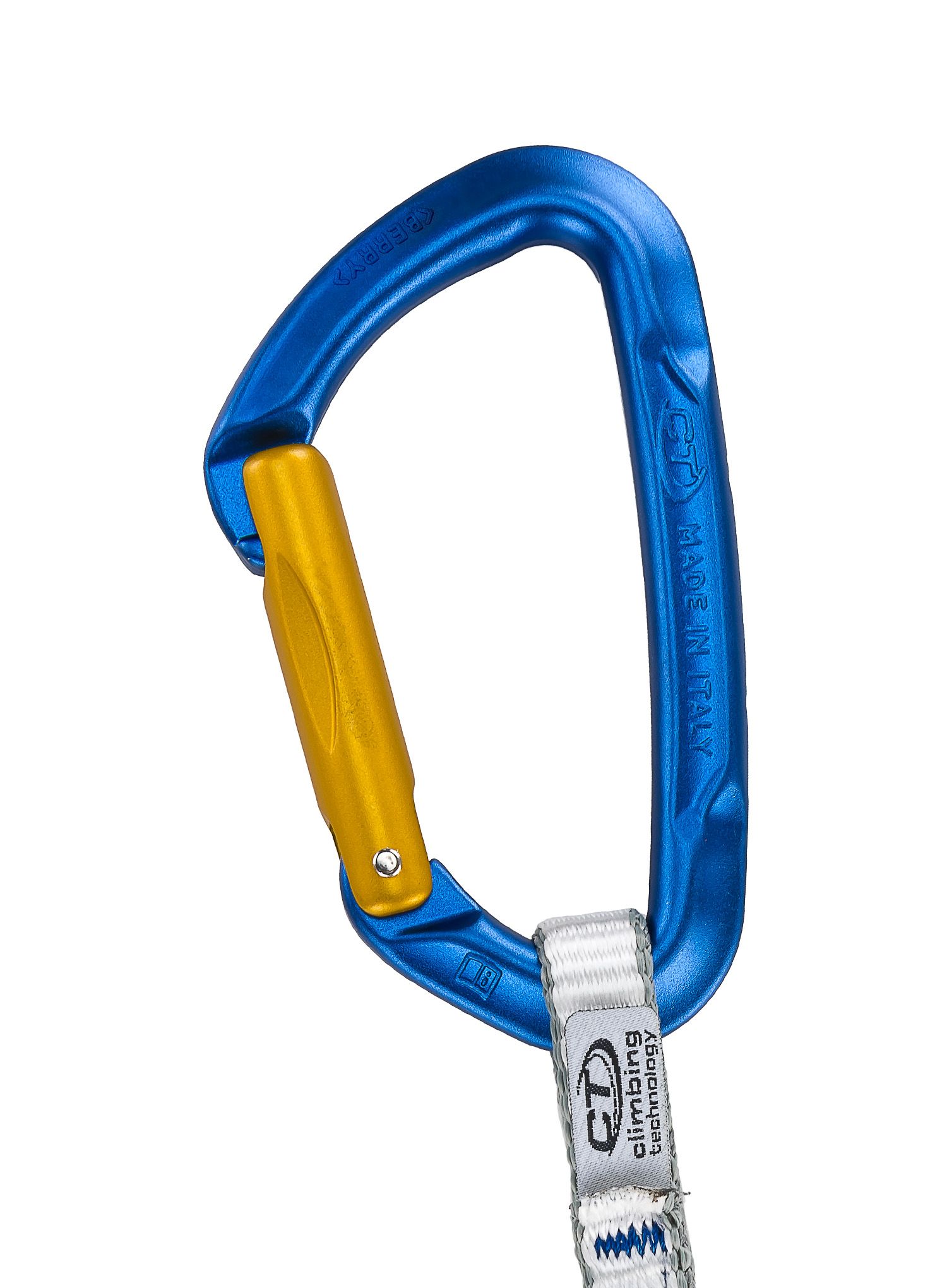 Penjački komplet Climbing Technology Berry Set DY 12 cm - blue/ocher