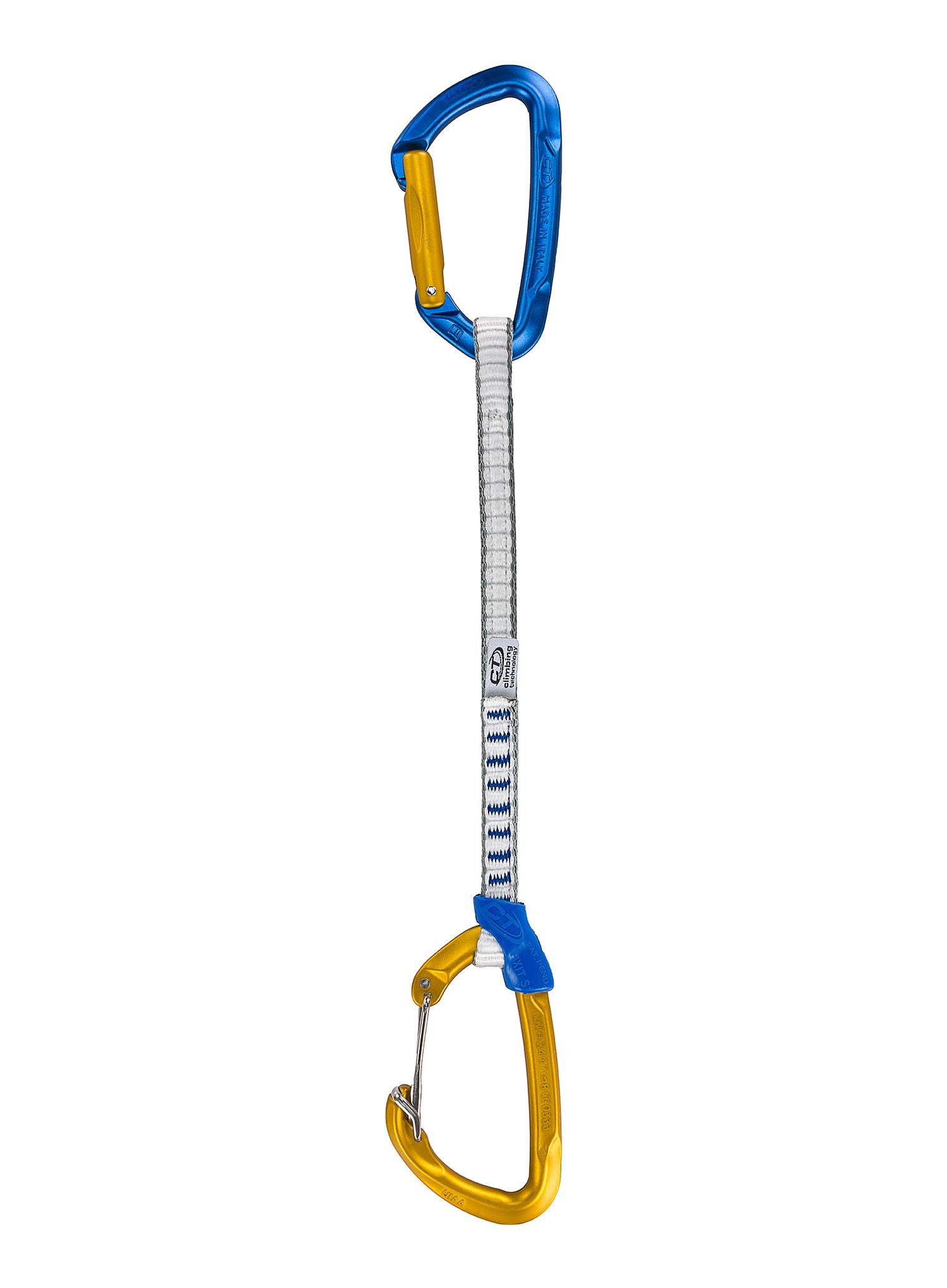 Penjački komplet Climbing Technology Berry Set DY 22 cm - blue/ocher