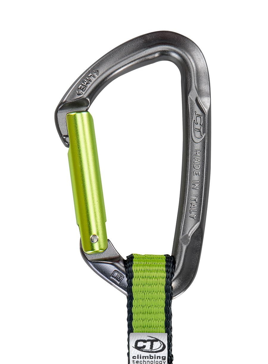 Penjački komplet Climbing Technology Lime Set NY 17 cm - grey/green