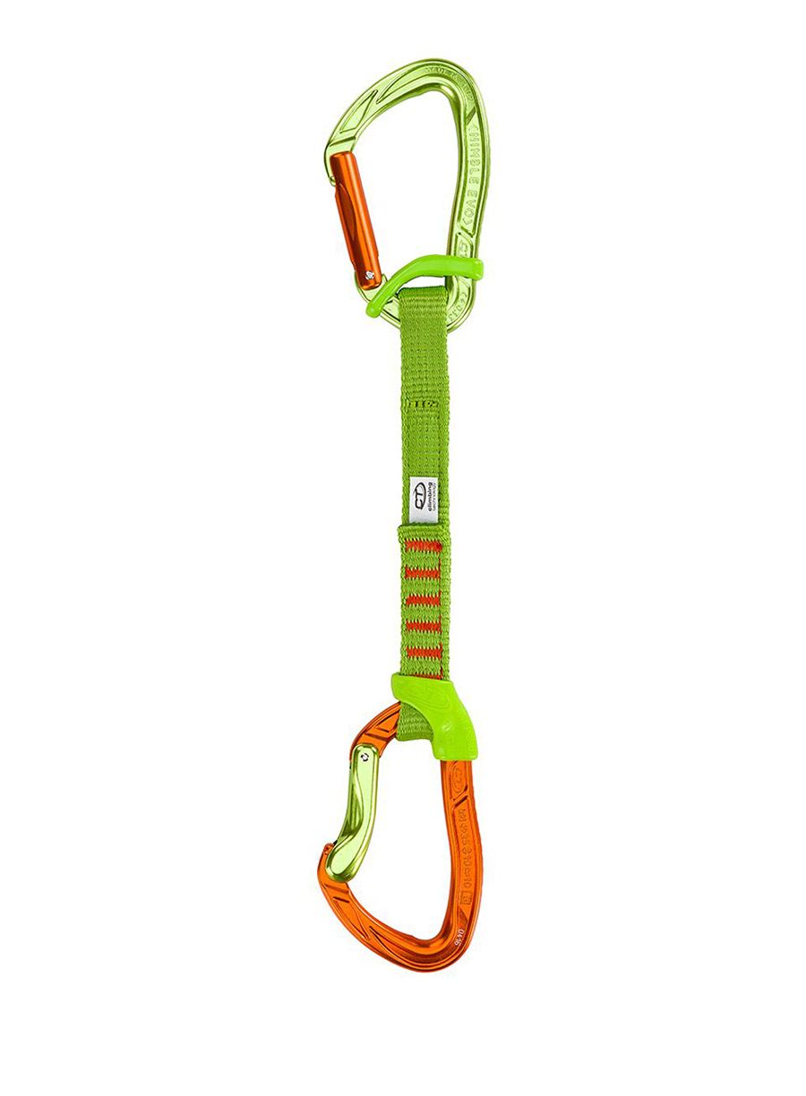 Penjački komplet Climbing Technology Nimble Fixbar Set NY 17 cm - green/orange
