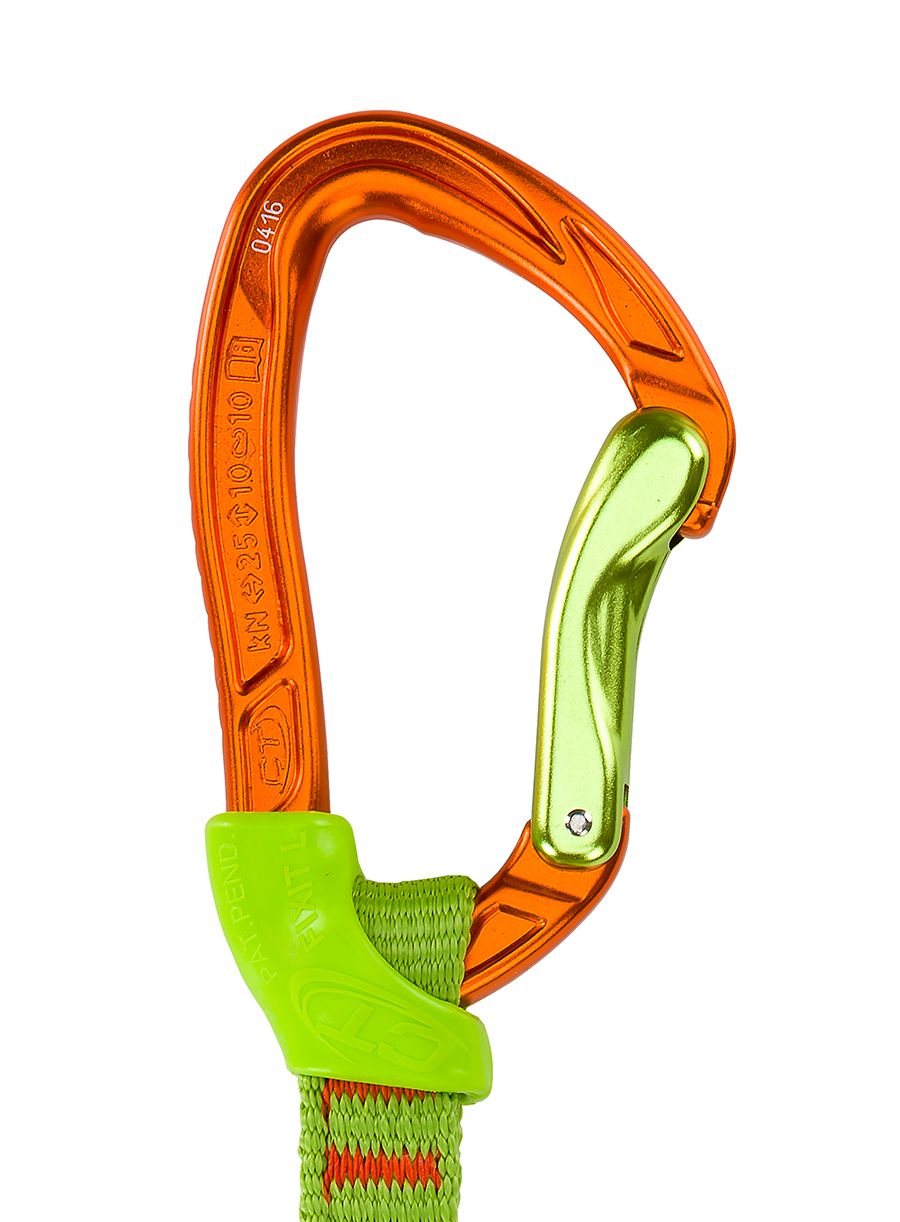 Penjački komplet Climbing Technology Nimble Fixbar Set NY 12 cm - green/orange