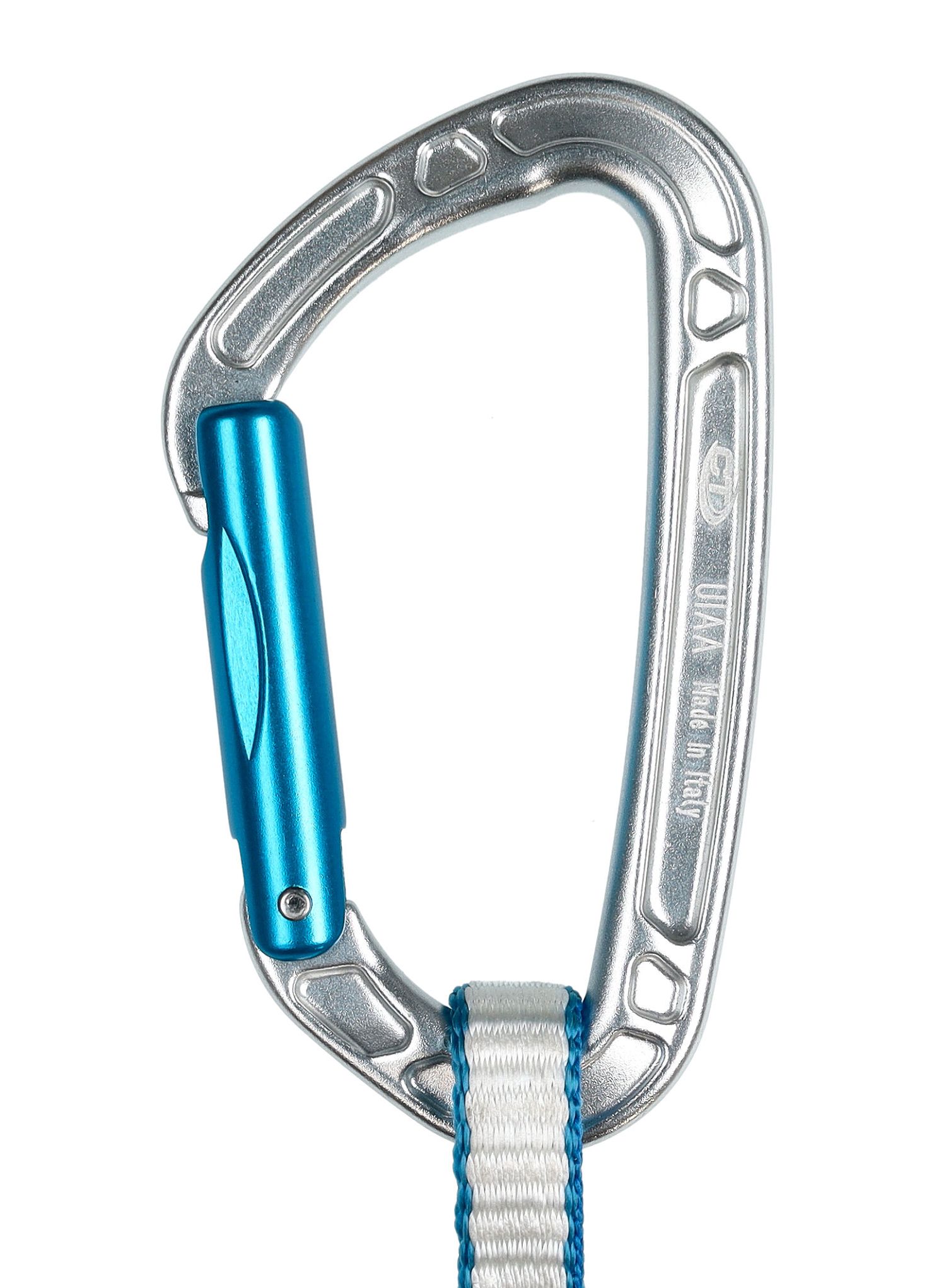 Penjački komplet Climbing Technology Aerial PRO Set DY Set 17cm - silver/light blue