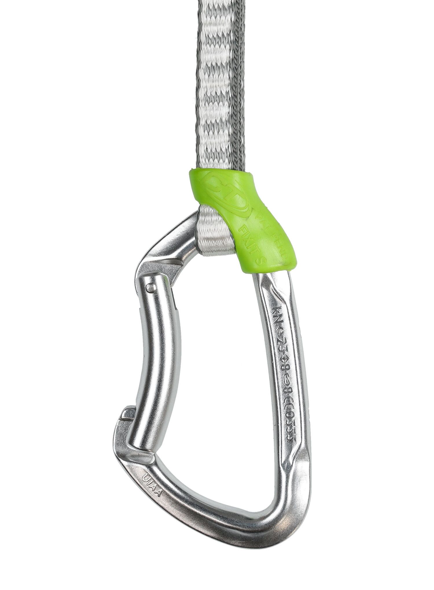 Penjački komplet Climbing Technology Lime Set DY 12 cm - silver