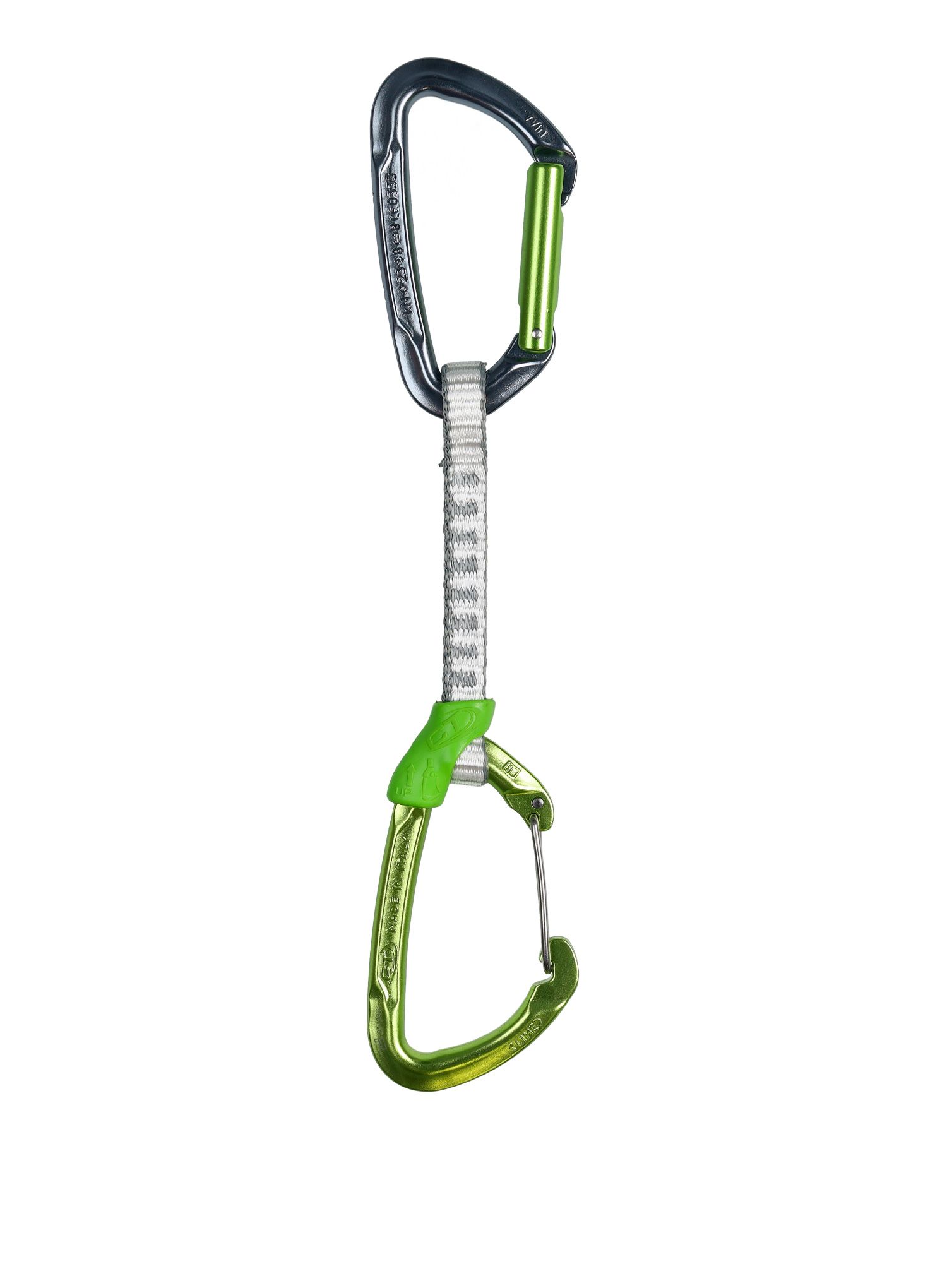 Penjački komplet Climbing Technology Lime Set M-DY 12 cm - grey/green