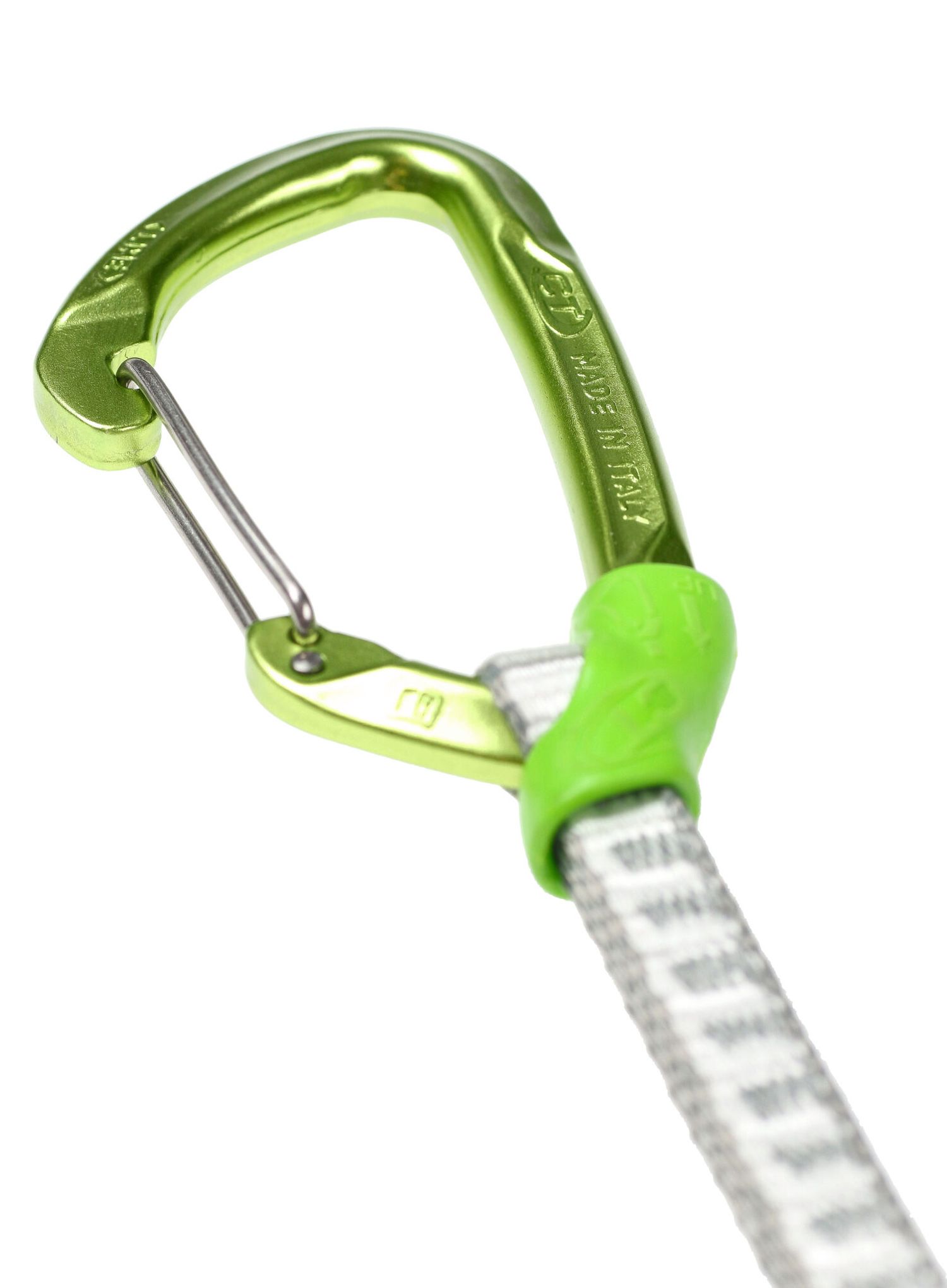 Penjački komplet Climbing Technology Lime Set M-DY 12 cm - grey/green