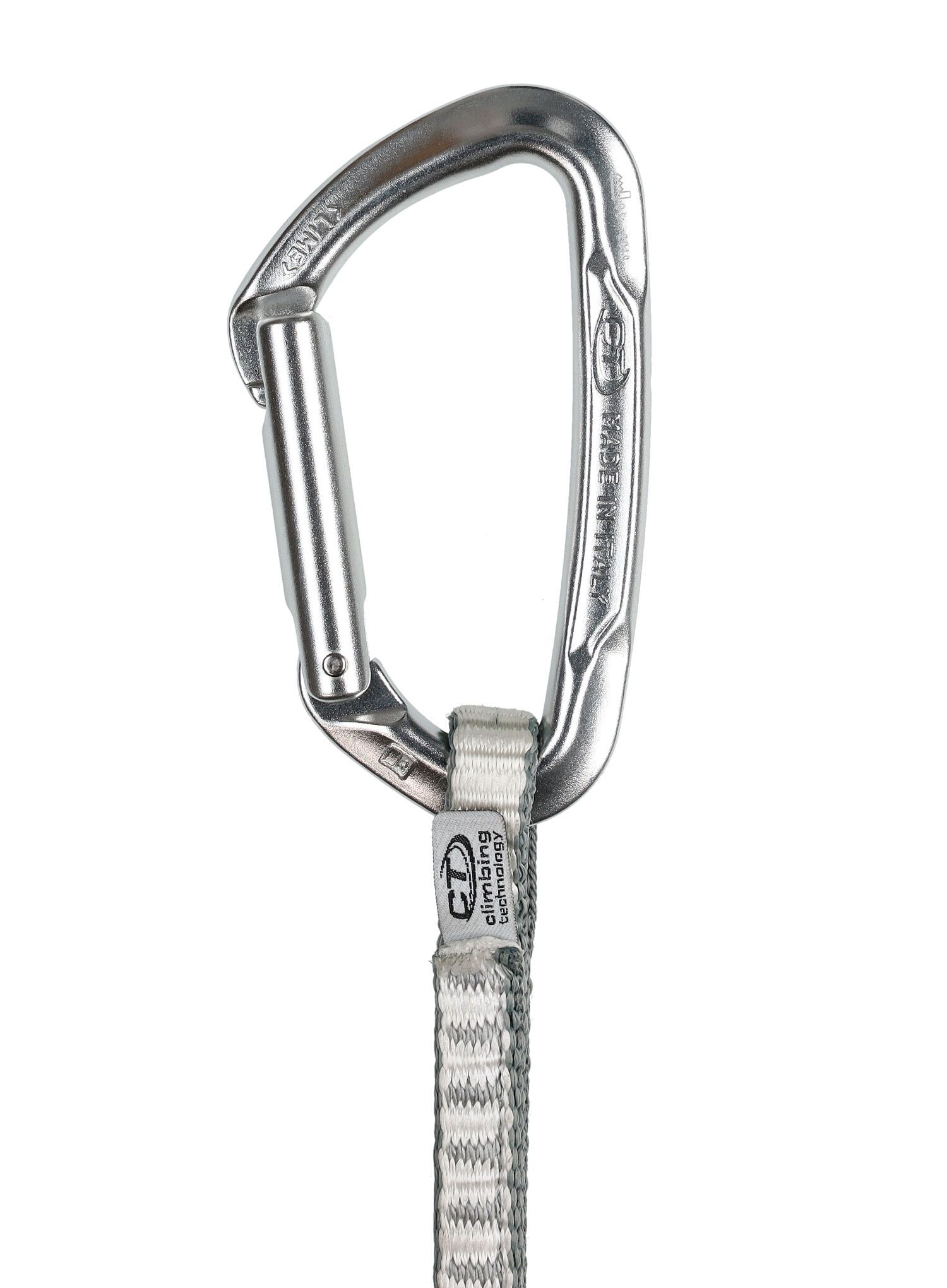 Penjački komplet Climbing Technology Lime Set M-DY 12 cm - silver