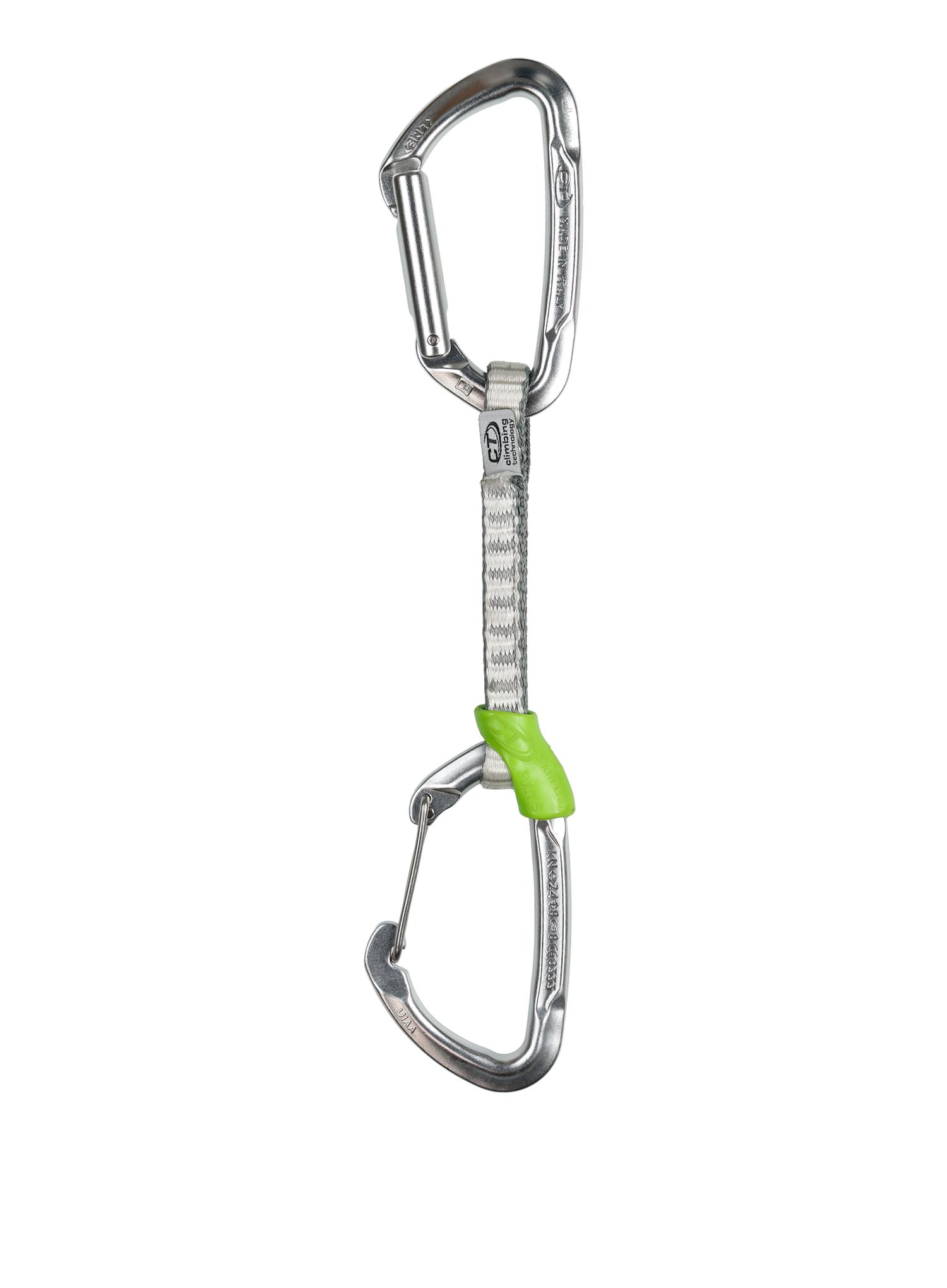 Penjački komplet Climbing Technology Lime Set M-DY 12 cm - silver