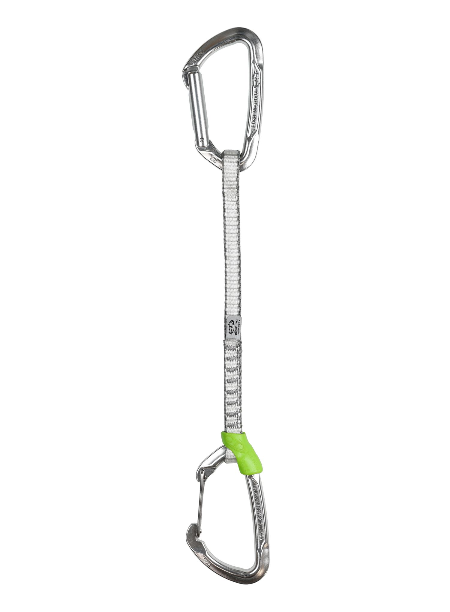 Penjački komplet Climbing Technology Lime Set M-DY 22 cm - silver