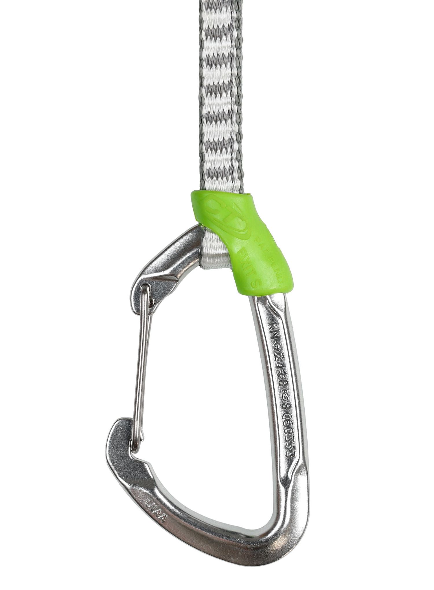 Penjački komplet Climbing Technology Lime Set M-DY 22 cm - silver