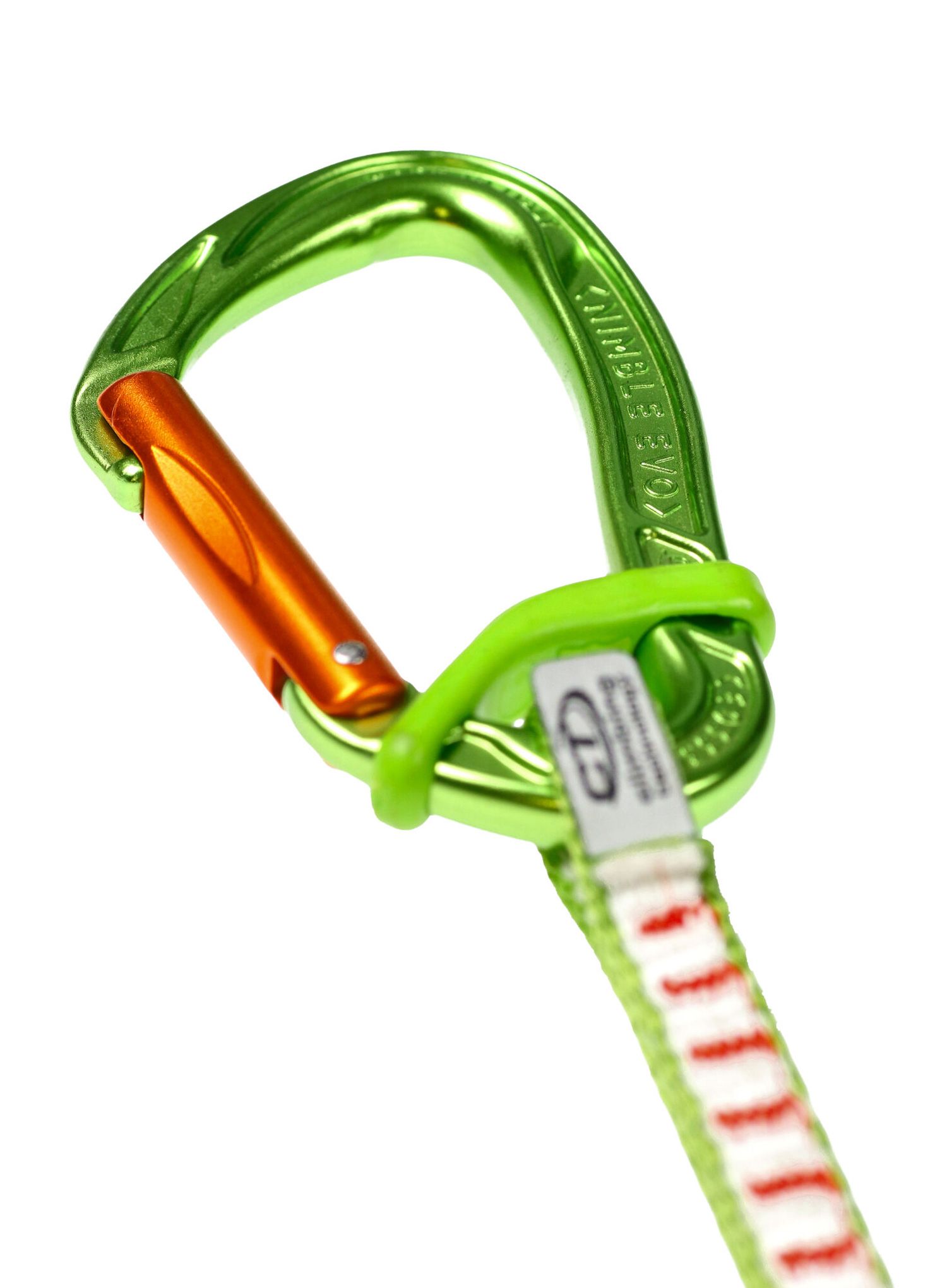 Penjački komplet Climbing Technology Nimble Fixbar Set DY 12 cm - green/orange