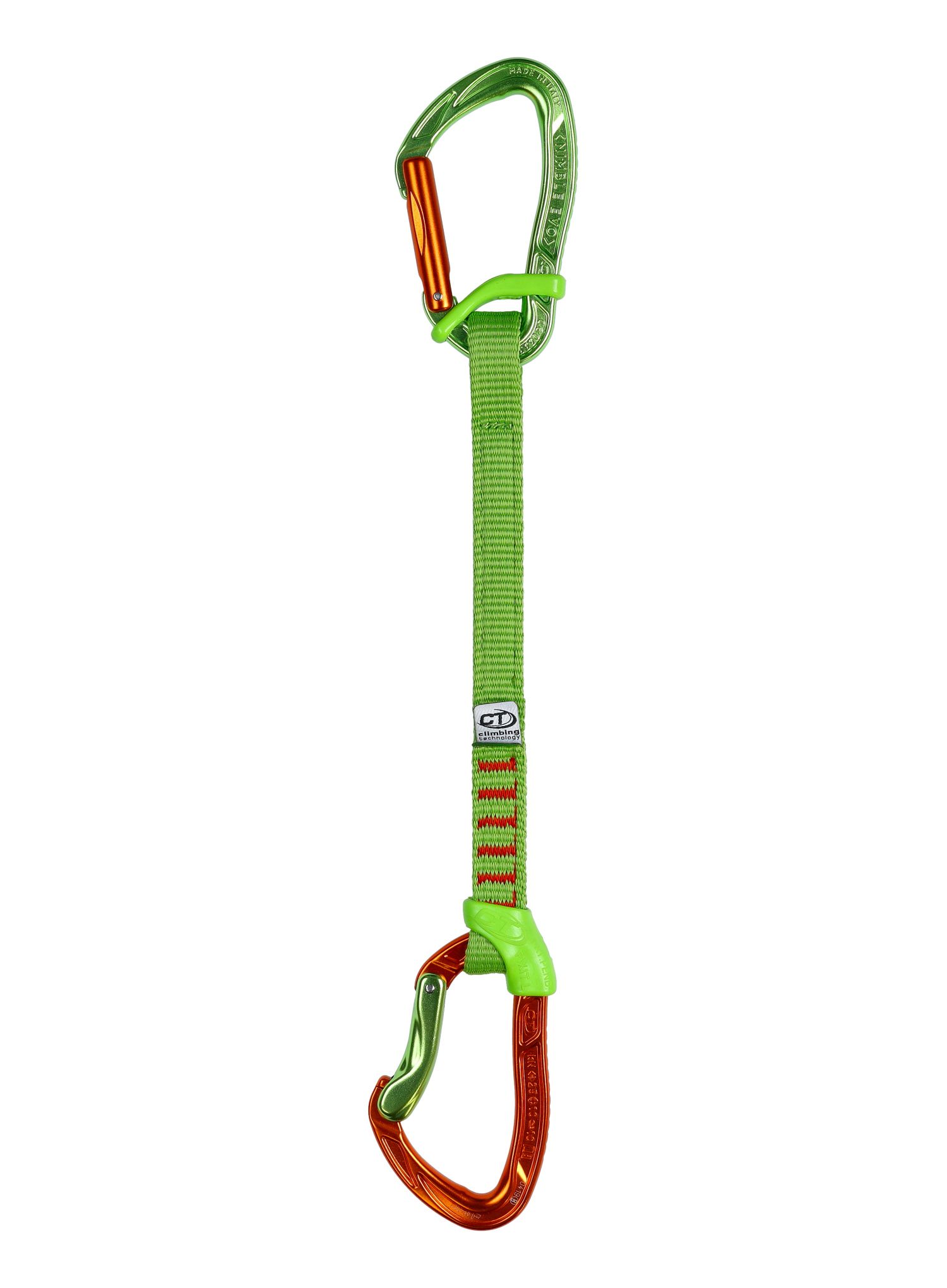 Penjački komplet Climbing Technology Nimble Fixbar Set 22 cm - green/orange
