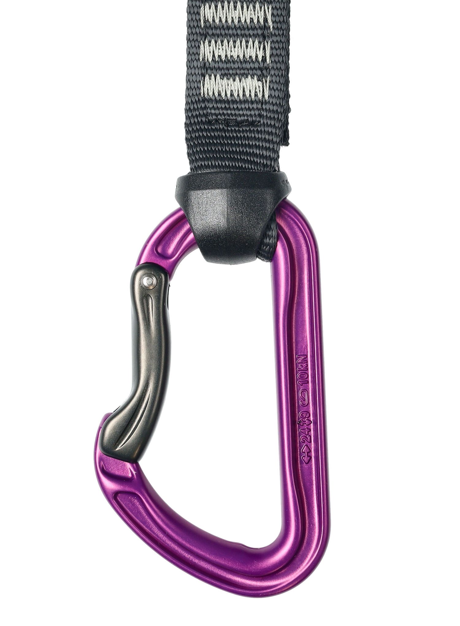 Penjački komplet DMM Shadow Quickdraw - titanium/purple