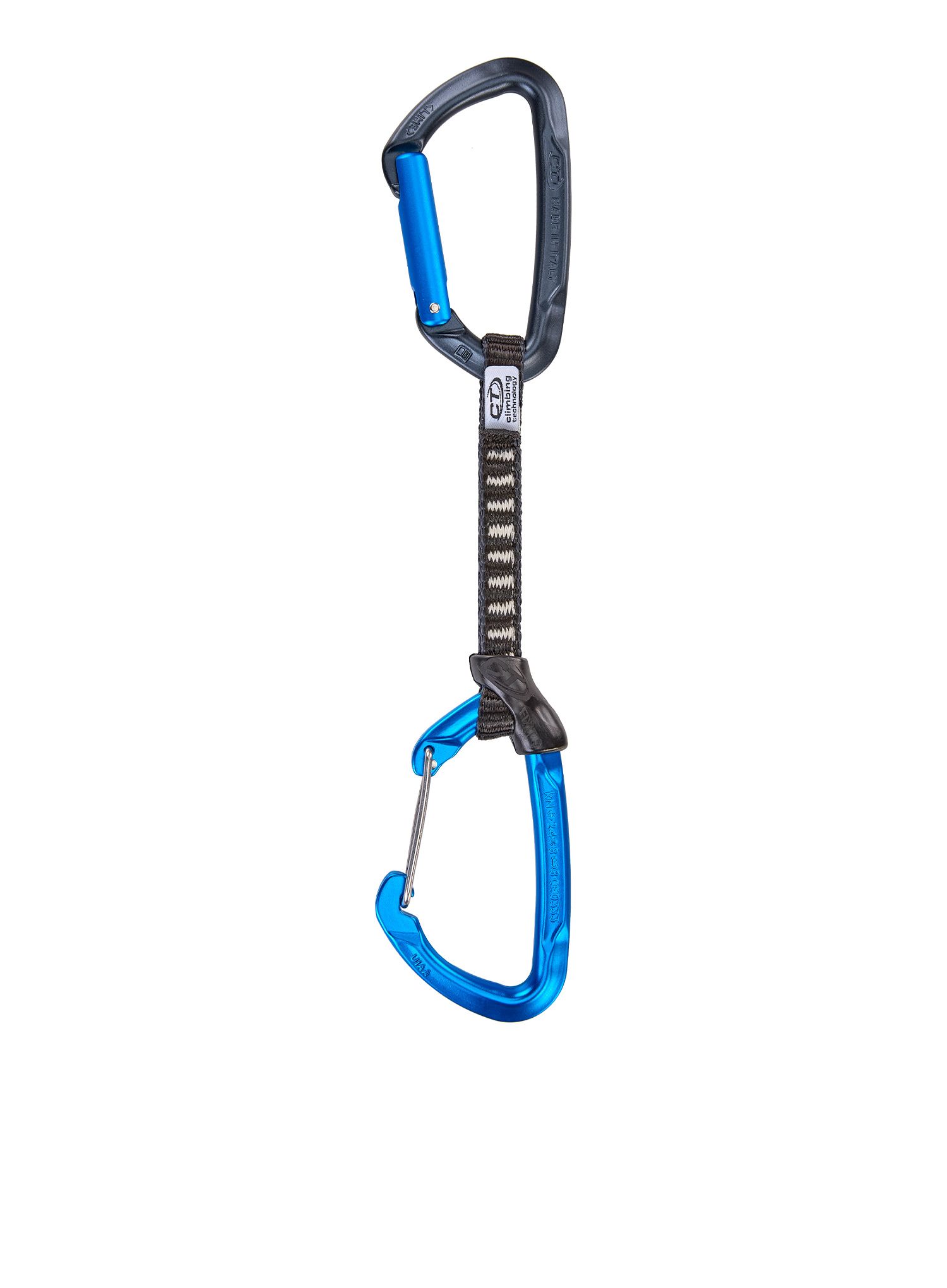 Penjački kompleti Climbing Technology/SKYLOTEC Lime B Set M-DY 12 cm 6-pack - anthracite/blue