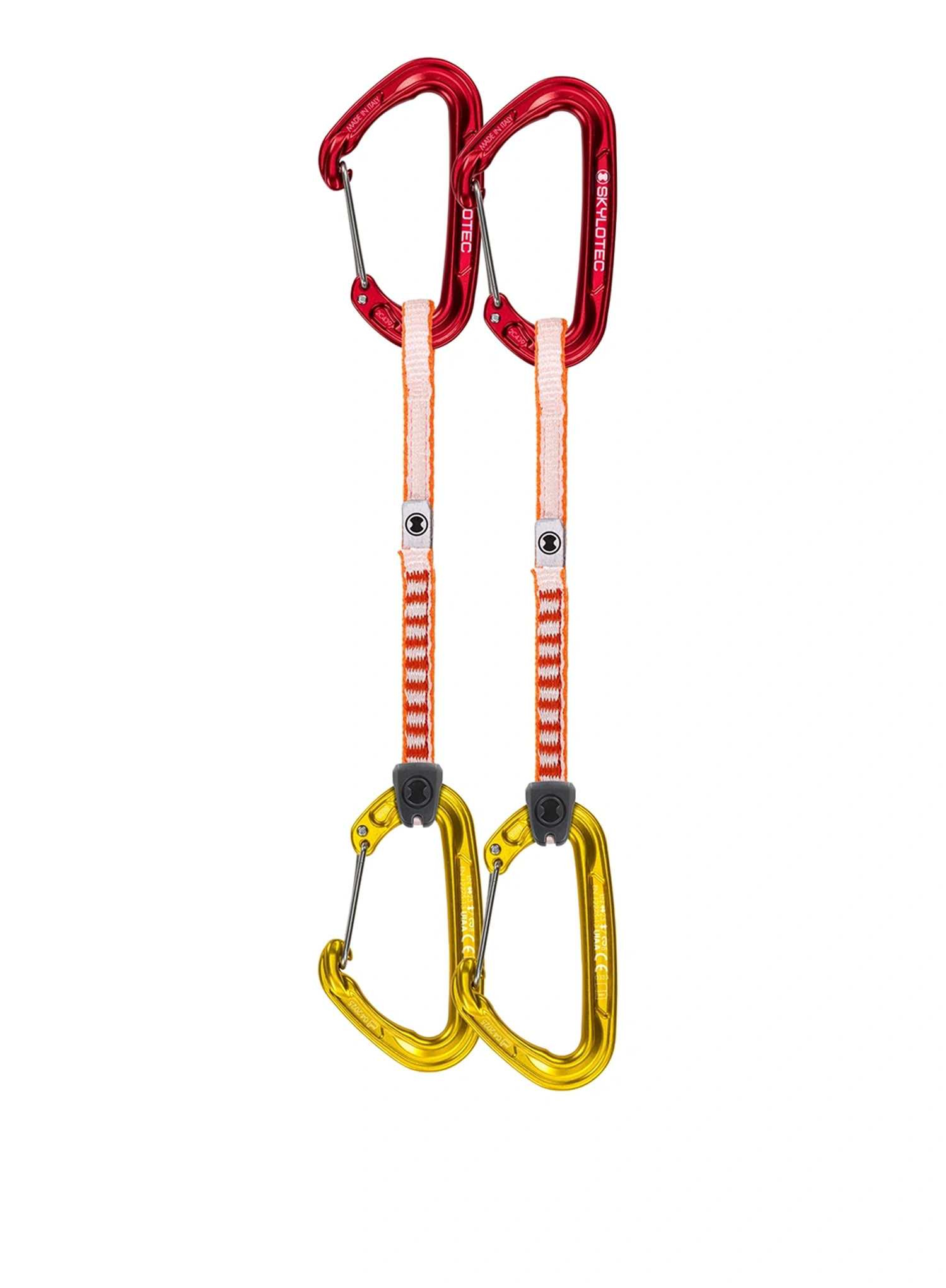 Penjački kompleti SKYLOTEC Fly-Weight Evo Set UL - 6 Pack 12 cm - red/gold