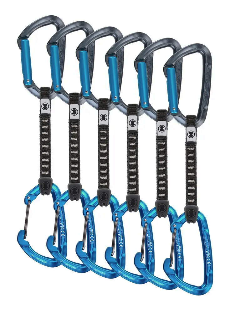 Penjački kompleti SKYLOTEC Lime Set M-UL - 6 Pack 12 cm - anthracite/blue
