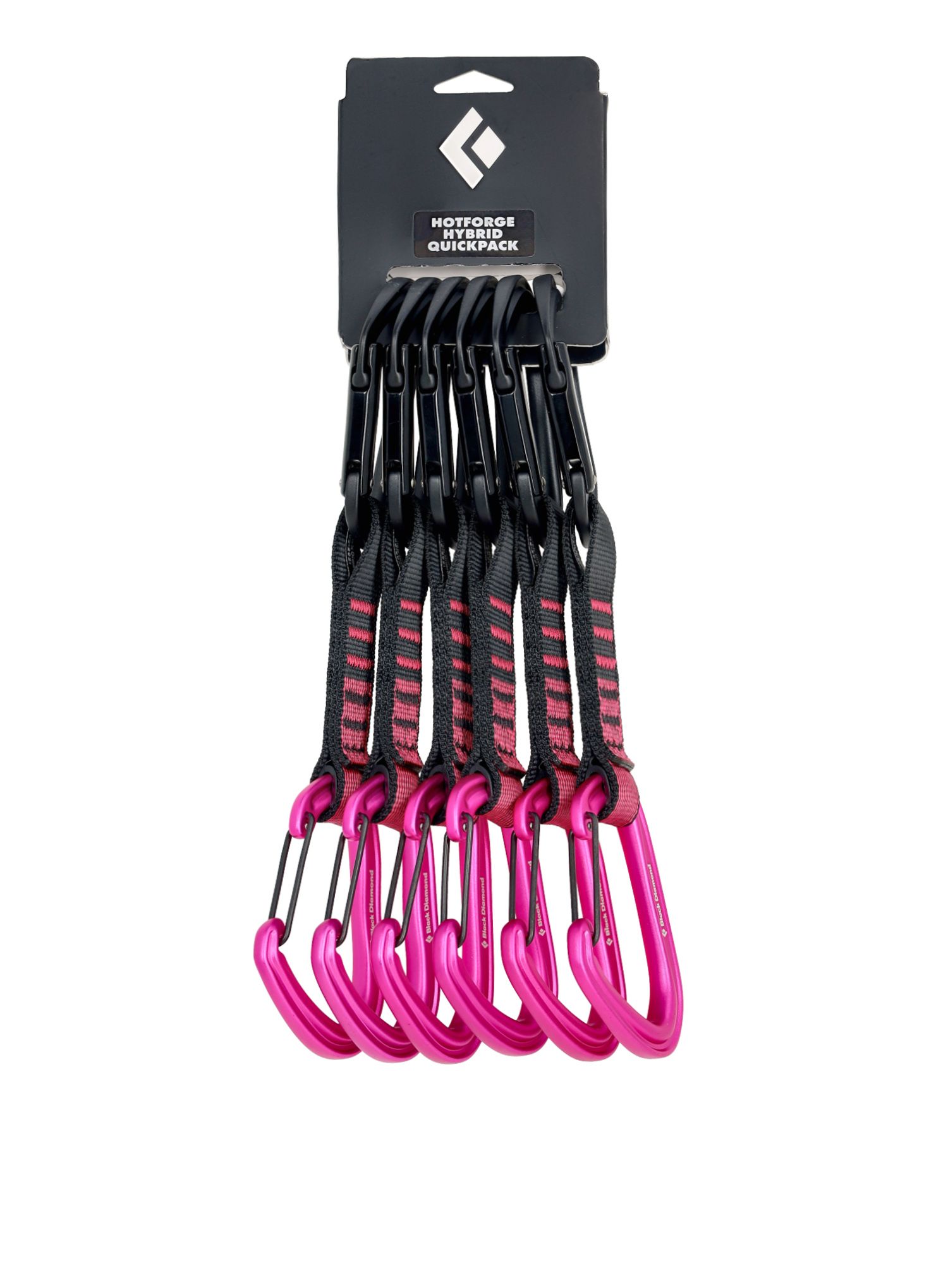 Penjački kompleti Black Diamond HotForge Hybrid Quickpack 12cm x 6 pink - ultra pink