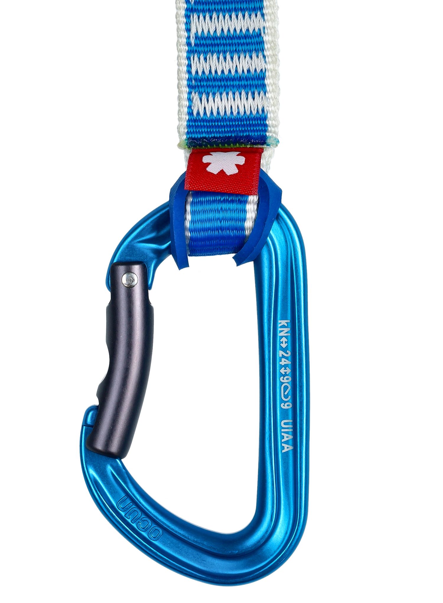 Penjački kompleti Ocun Hawk QD Zoom PA 15/22 12 cm 5-pack - blue