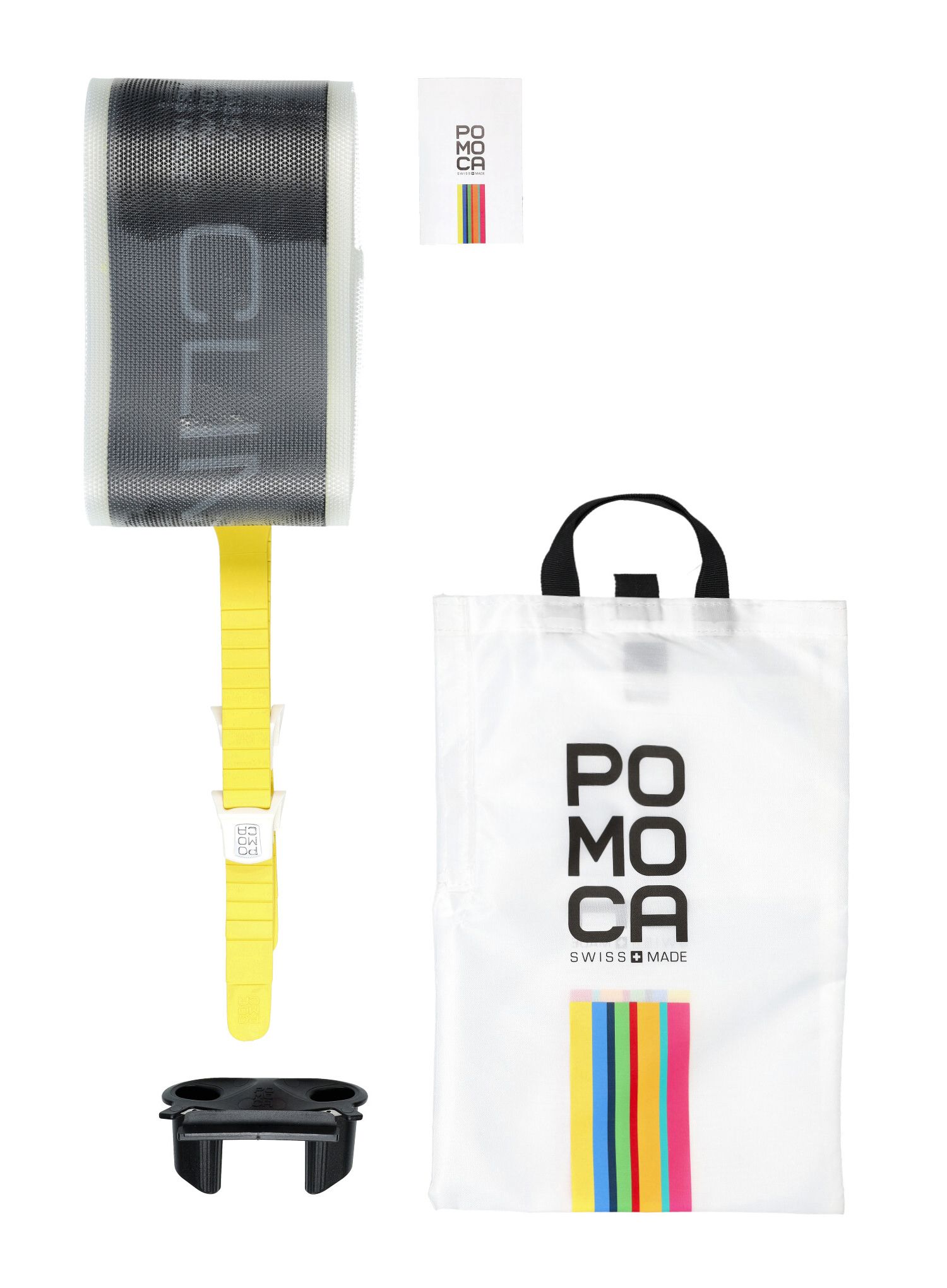 Kože za turno skijanje Pomoca Climb 2.0 ready2climb - 100 mm - yellow