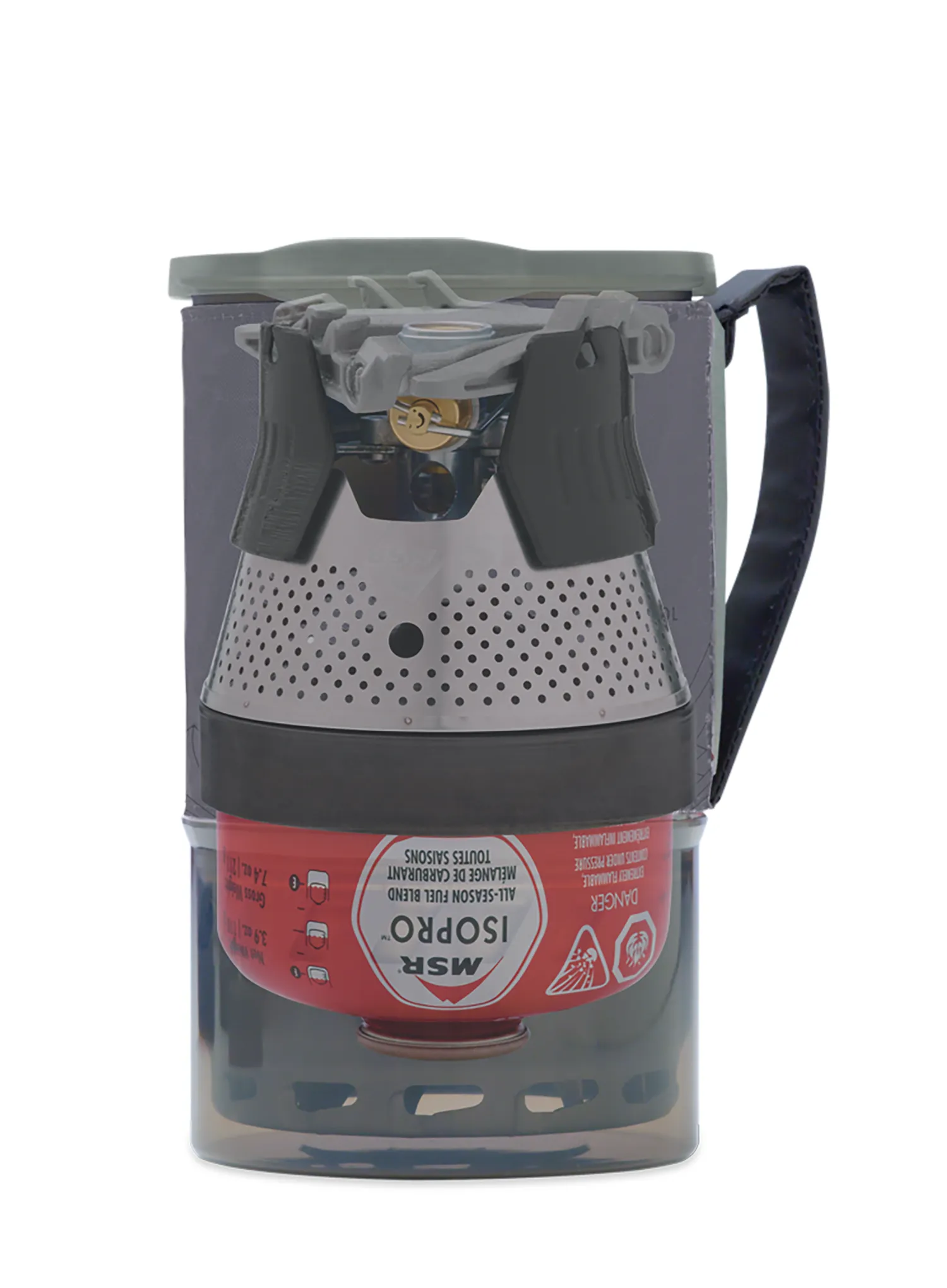Lonac MSR WindBurner Personal Accessory Pot - gray