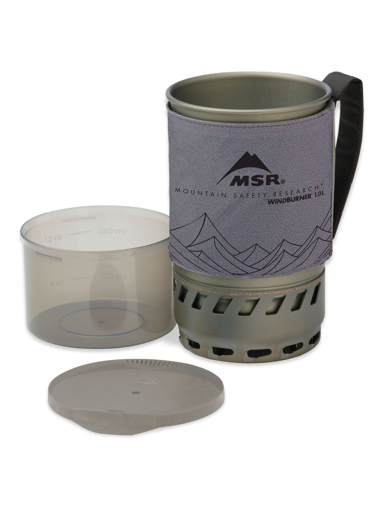 Lonac MSR Windburner Accessory Pot 1.0L - gray