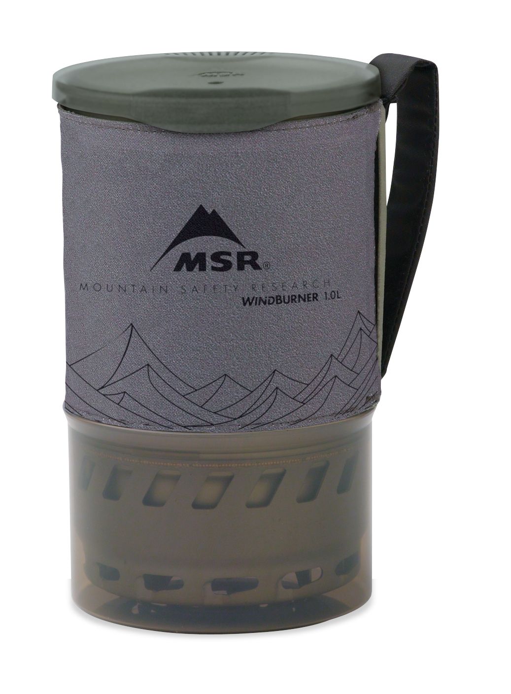 Lonac MSR Windburner Accessory Pot 1.0L - gray
