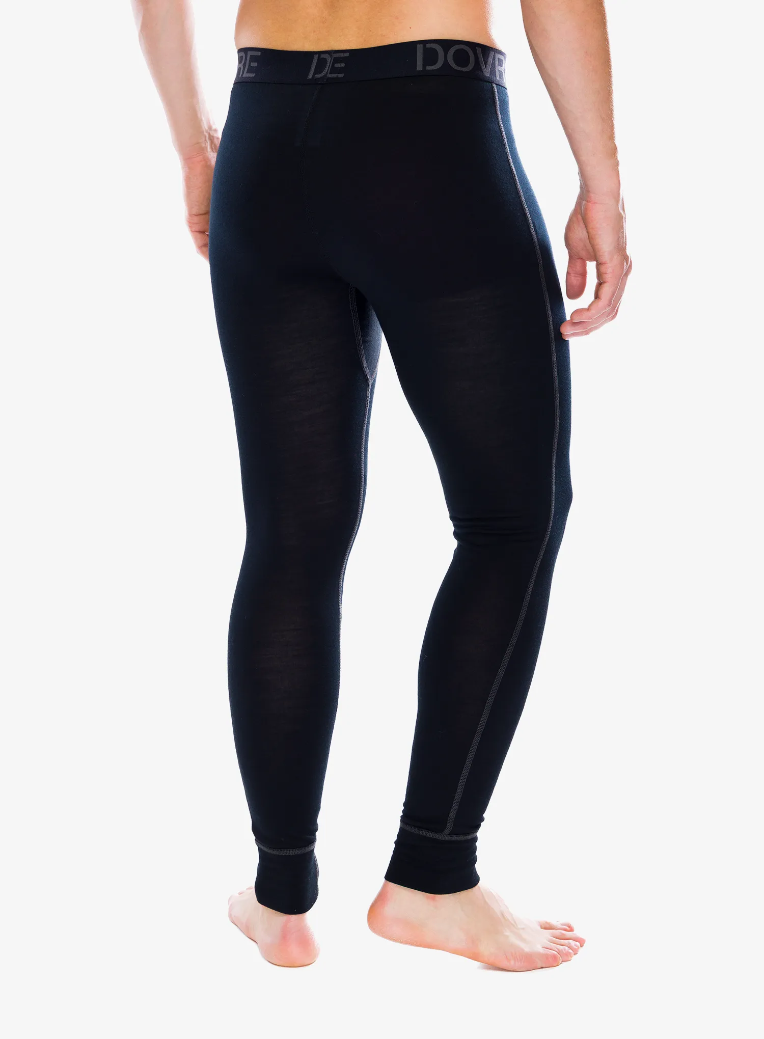 Termo tajice Dovre 100% Merino Wool Long Johns - black