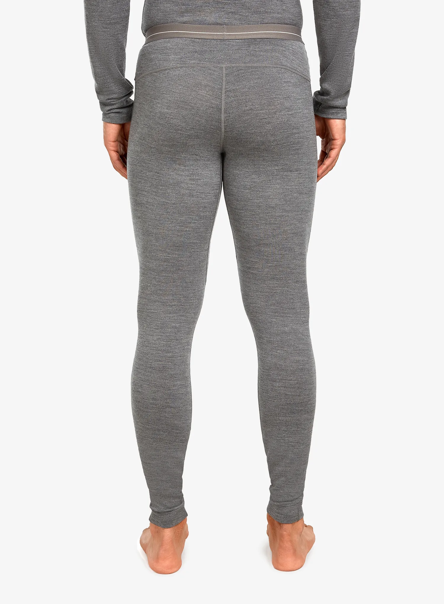 Termo tajice Icebreaker 260 Tech Leggings - gritstone hthr