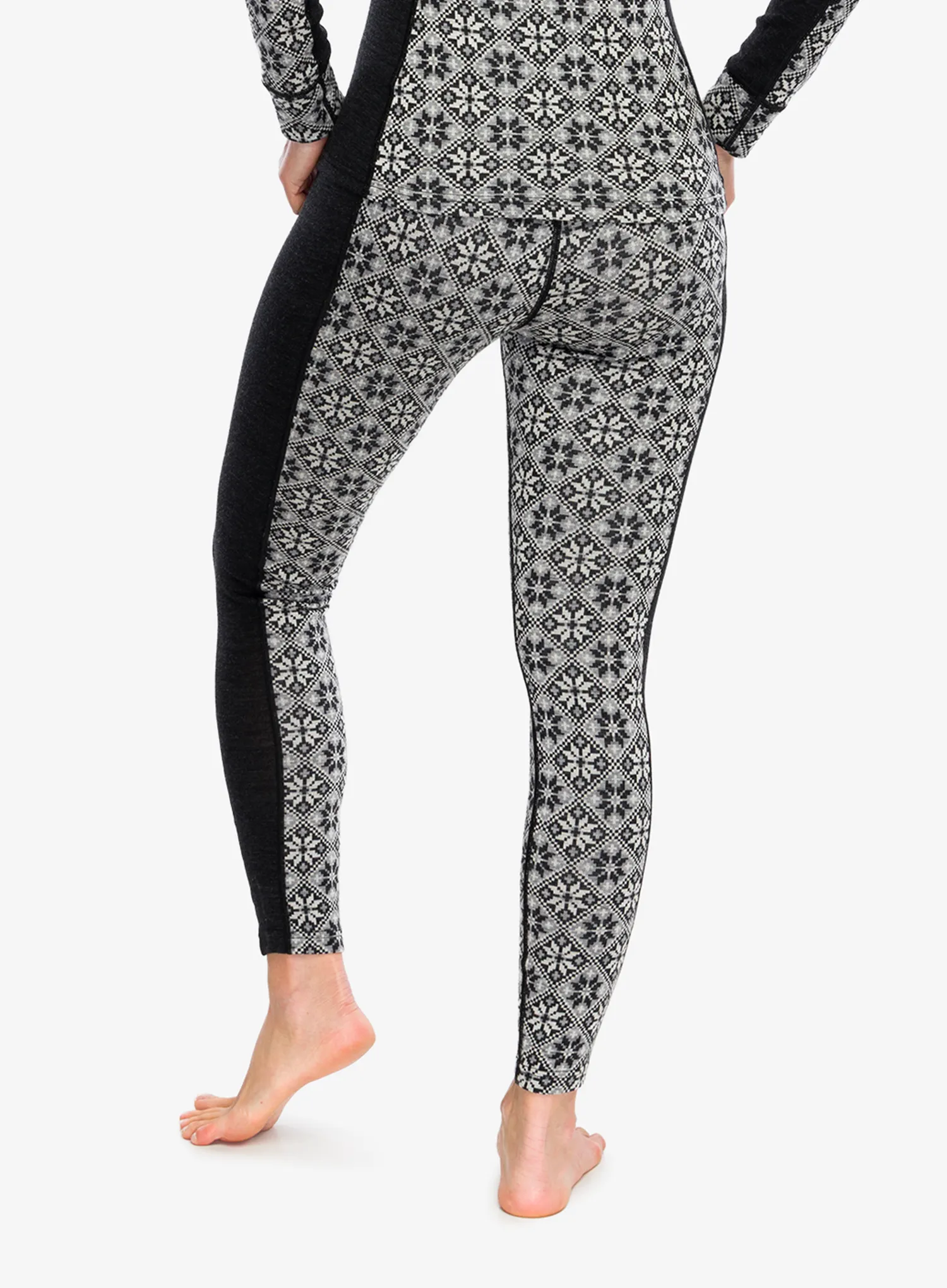 Ženske termo tajice Kari Traa Rose High Waist Pant - black